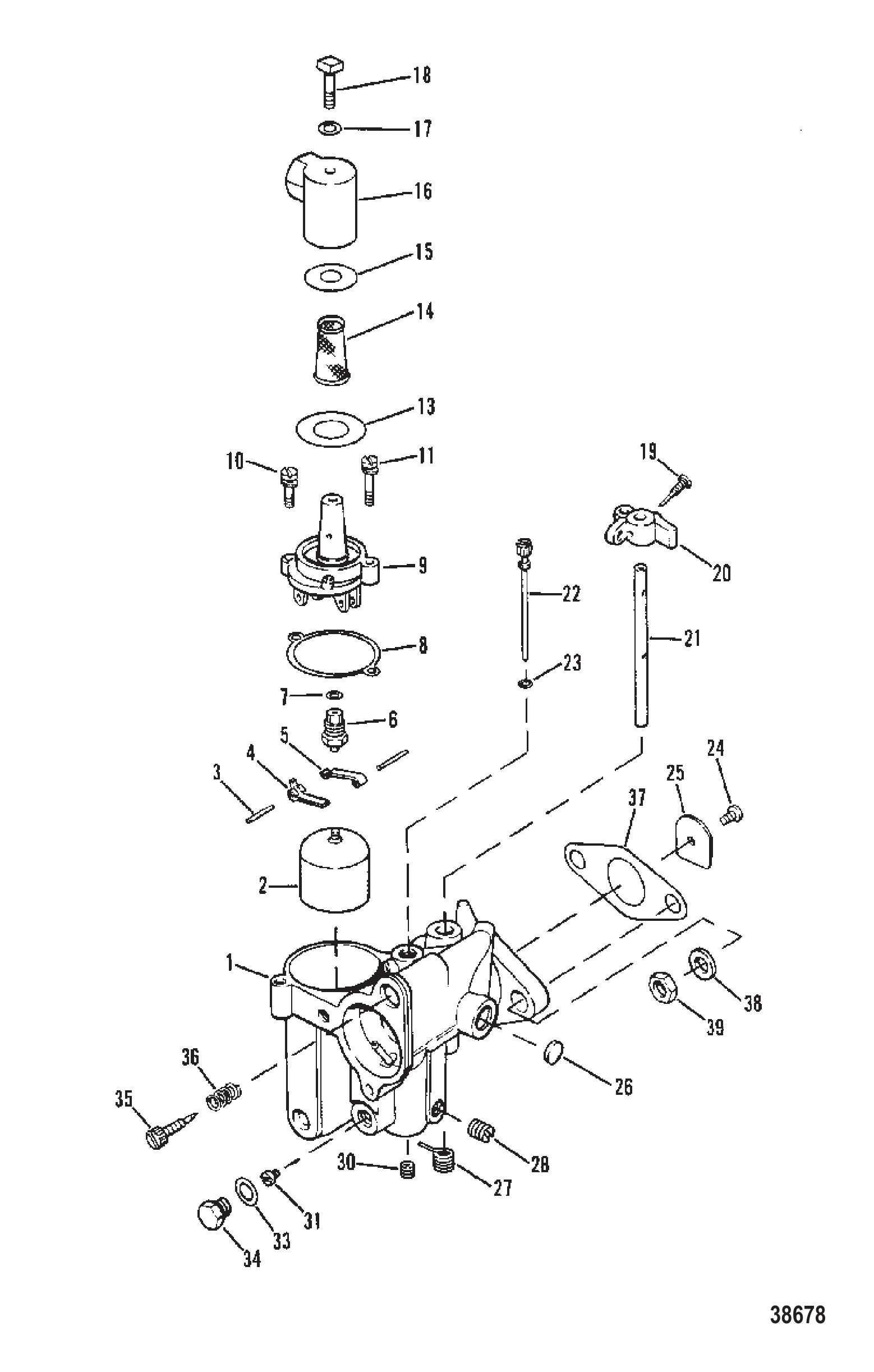 CARBURETOR ASSEMBLY (WALBRO)