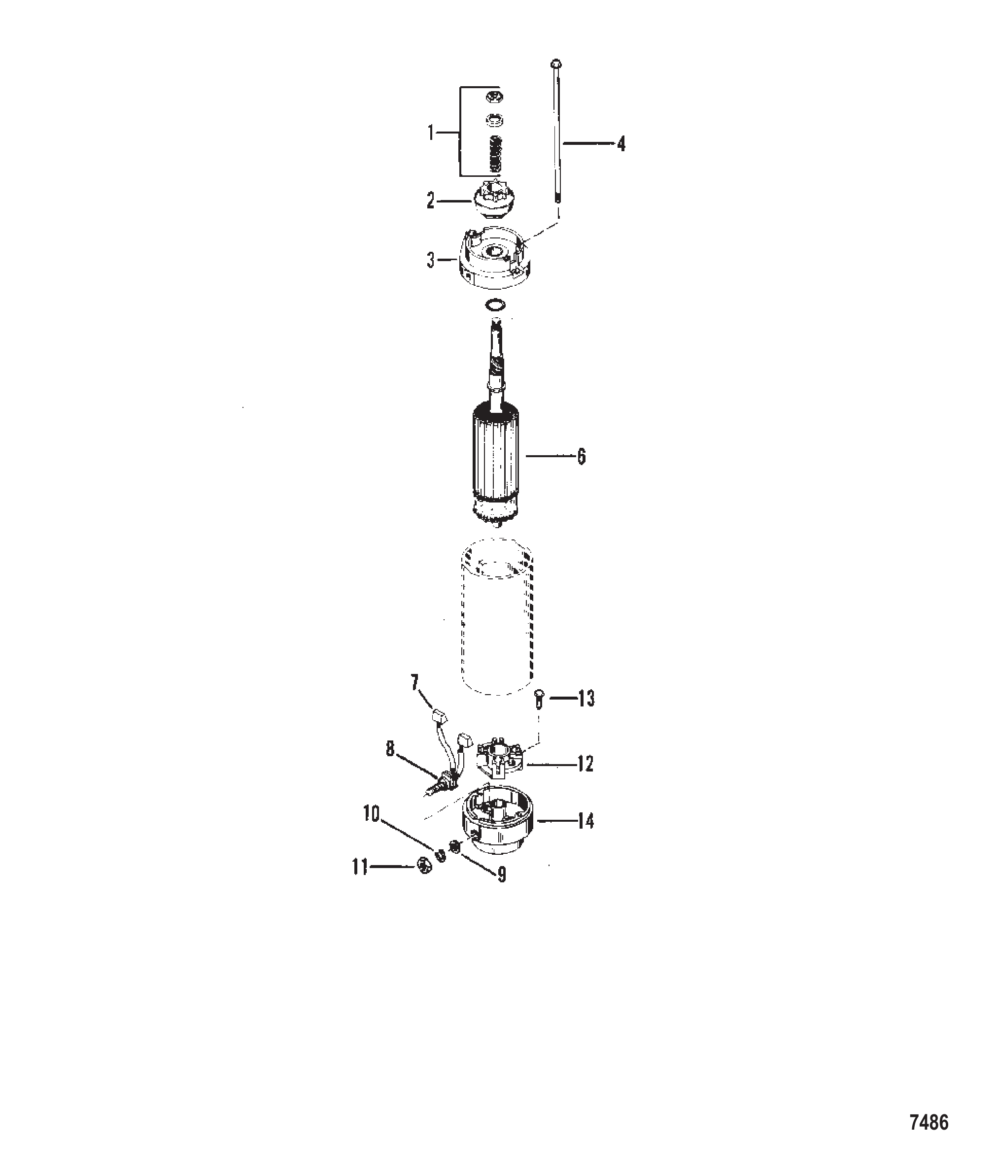 Starter Motor Assembly