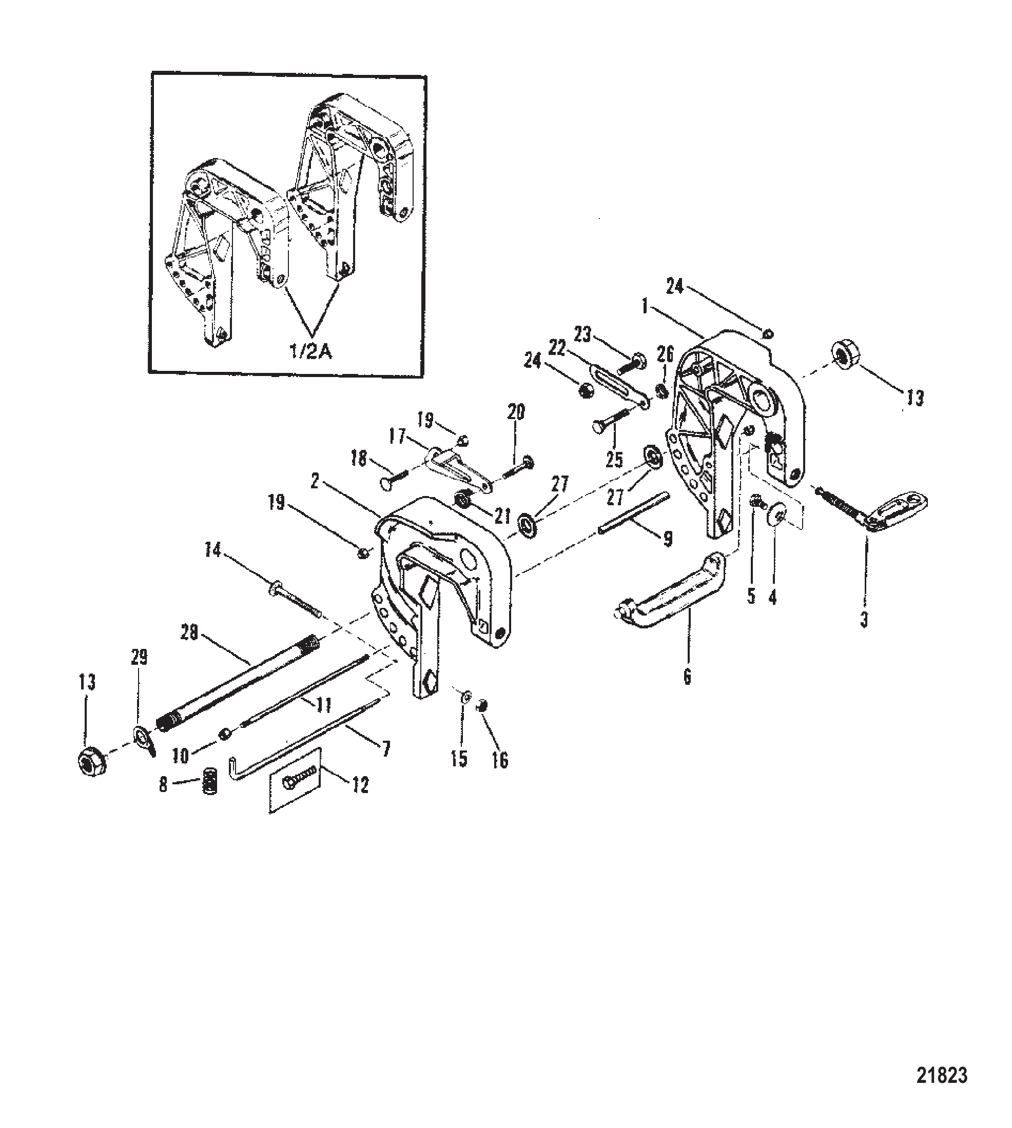 CLAMP BRACKET ASSEMBLY
