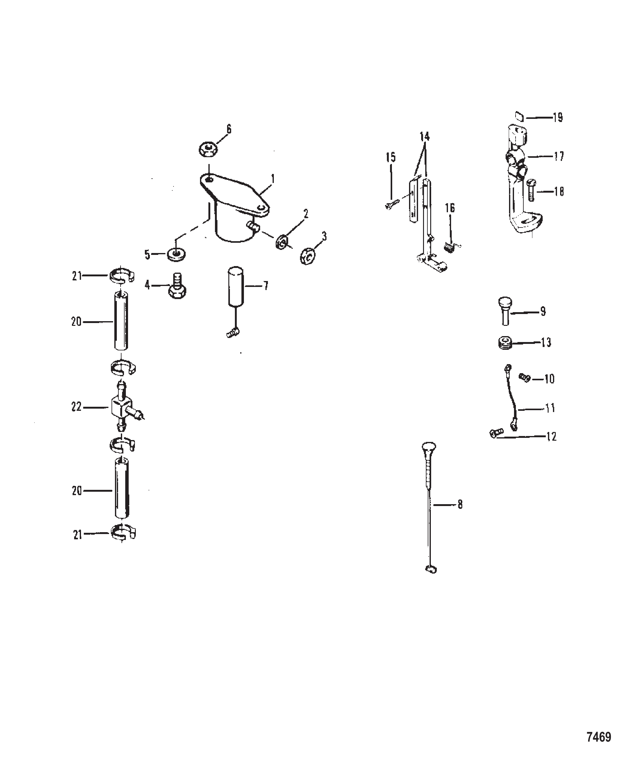 CARBURETOR LINKAGE/CHOKE SOLENOID