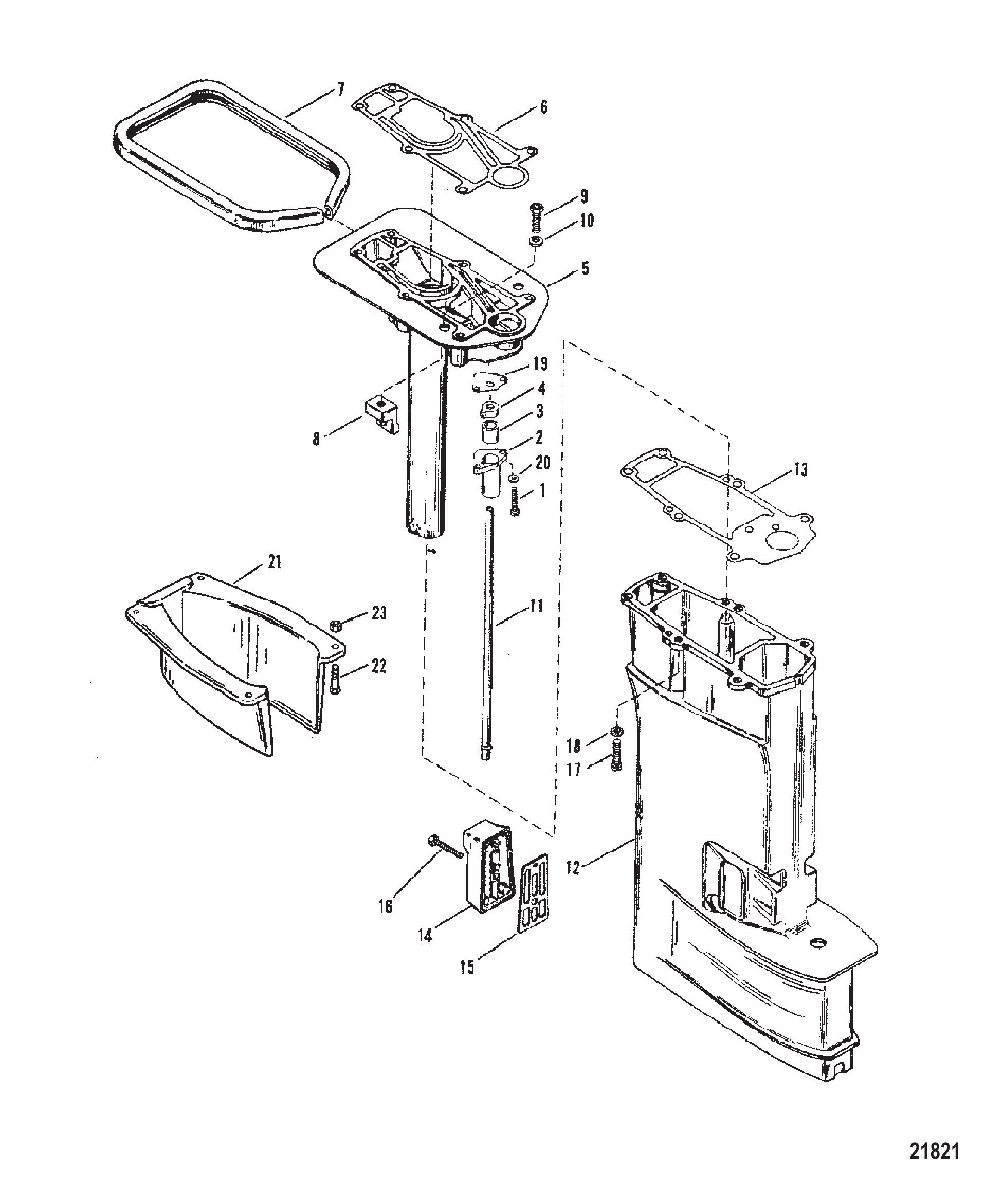 DRIVESHAFT HOUSING ASSEMBLY