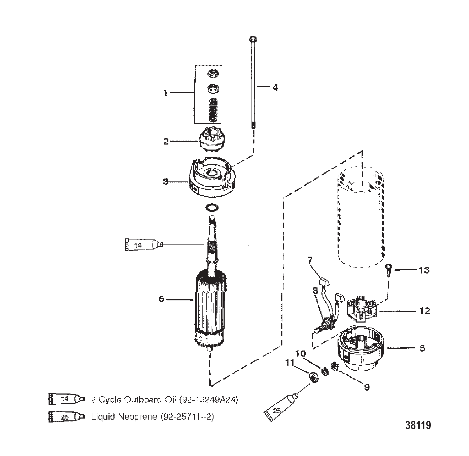 STARTER MOTOR ASSEMBLY