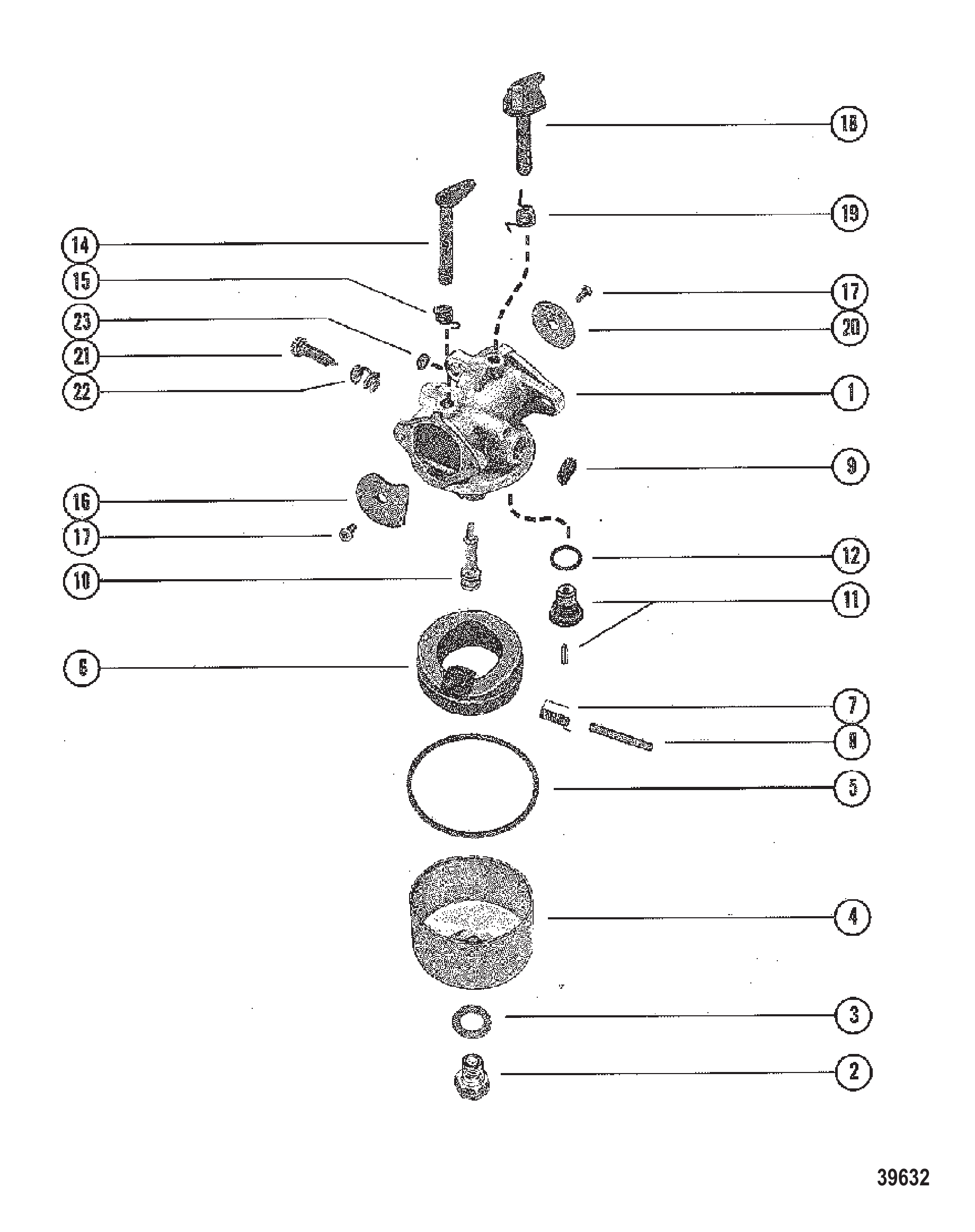 Crankshaft Pistons and Flywheel