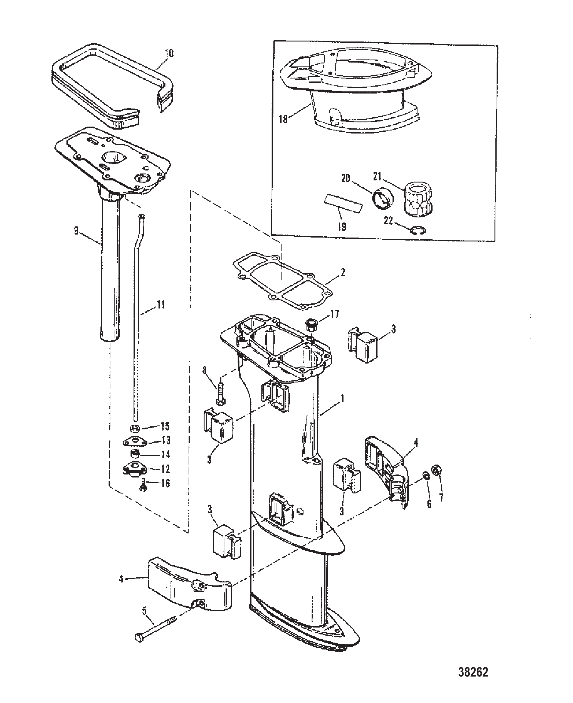 DRIVESHAFT HOUSING
