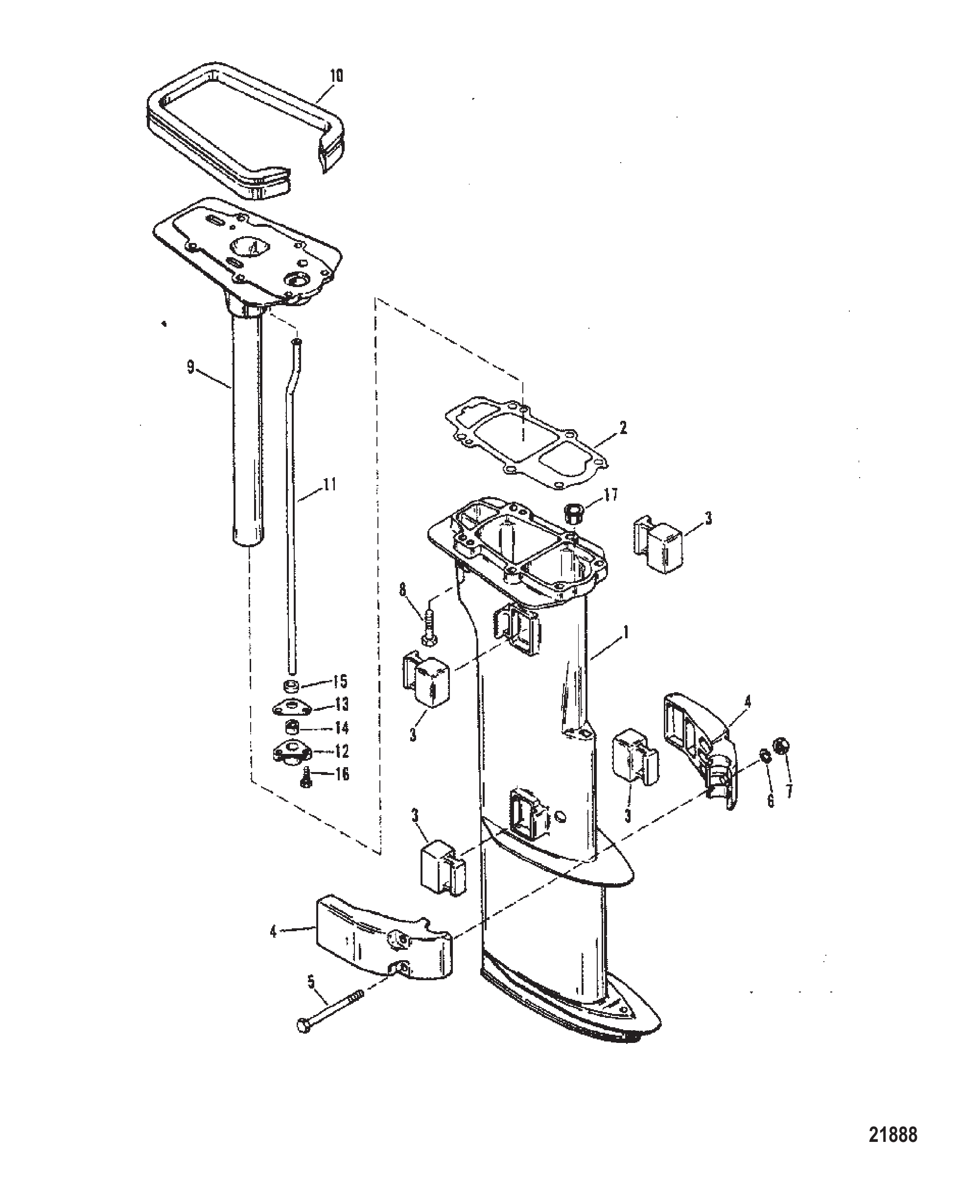 DRIVESHAFT HOUSING