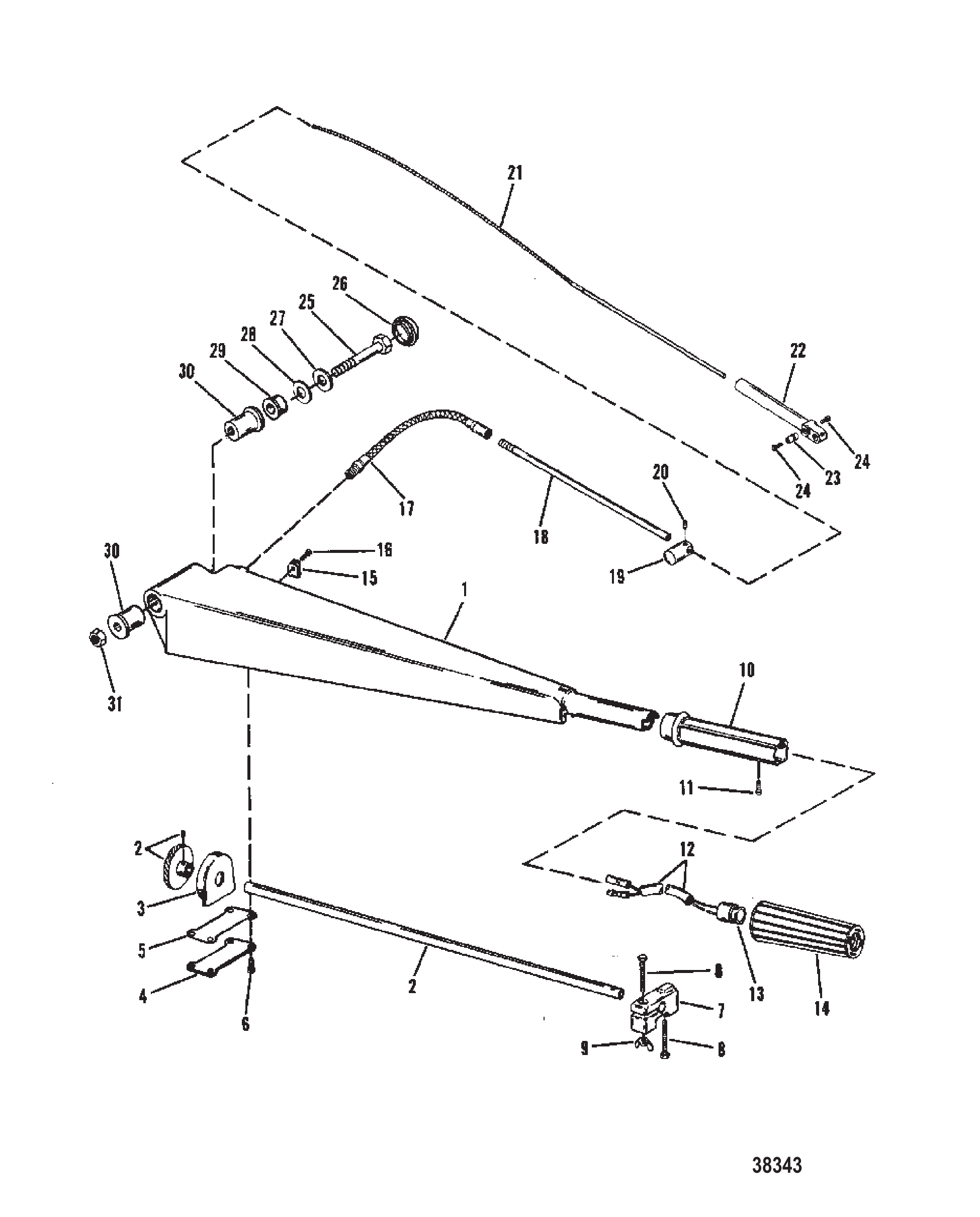 STEERING HANDLE COMPONENTS