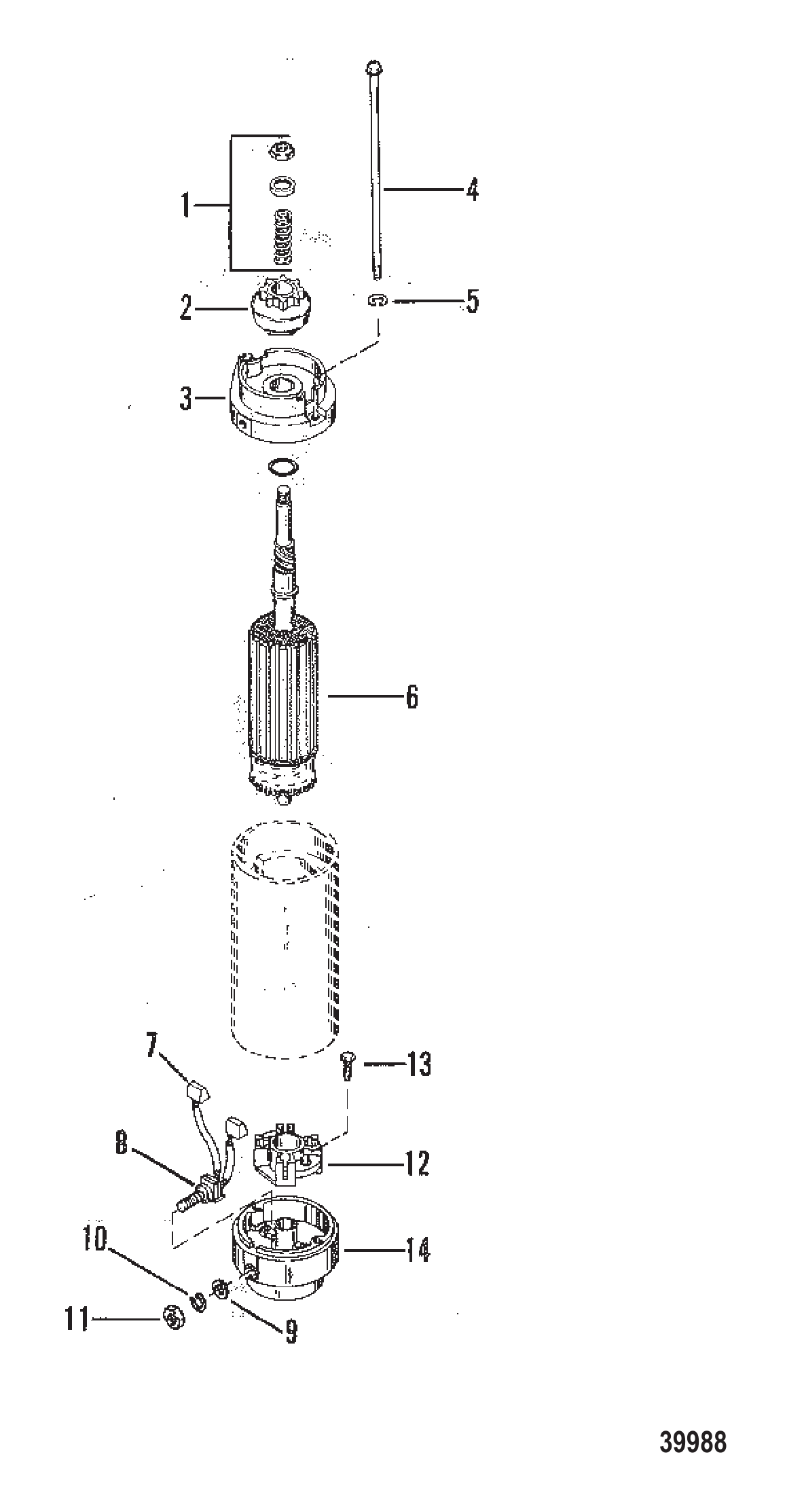 STARTER MOTOR ASSEMBLY BOSCH
