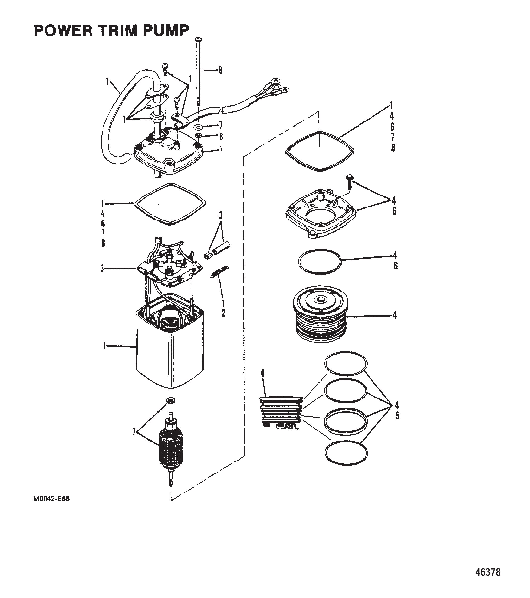 POWER TRIM PUMP