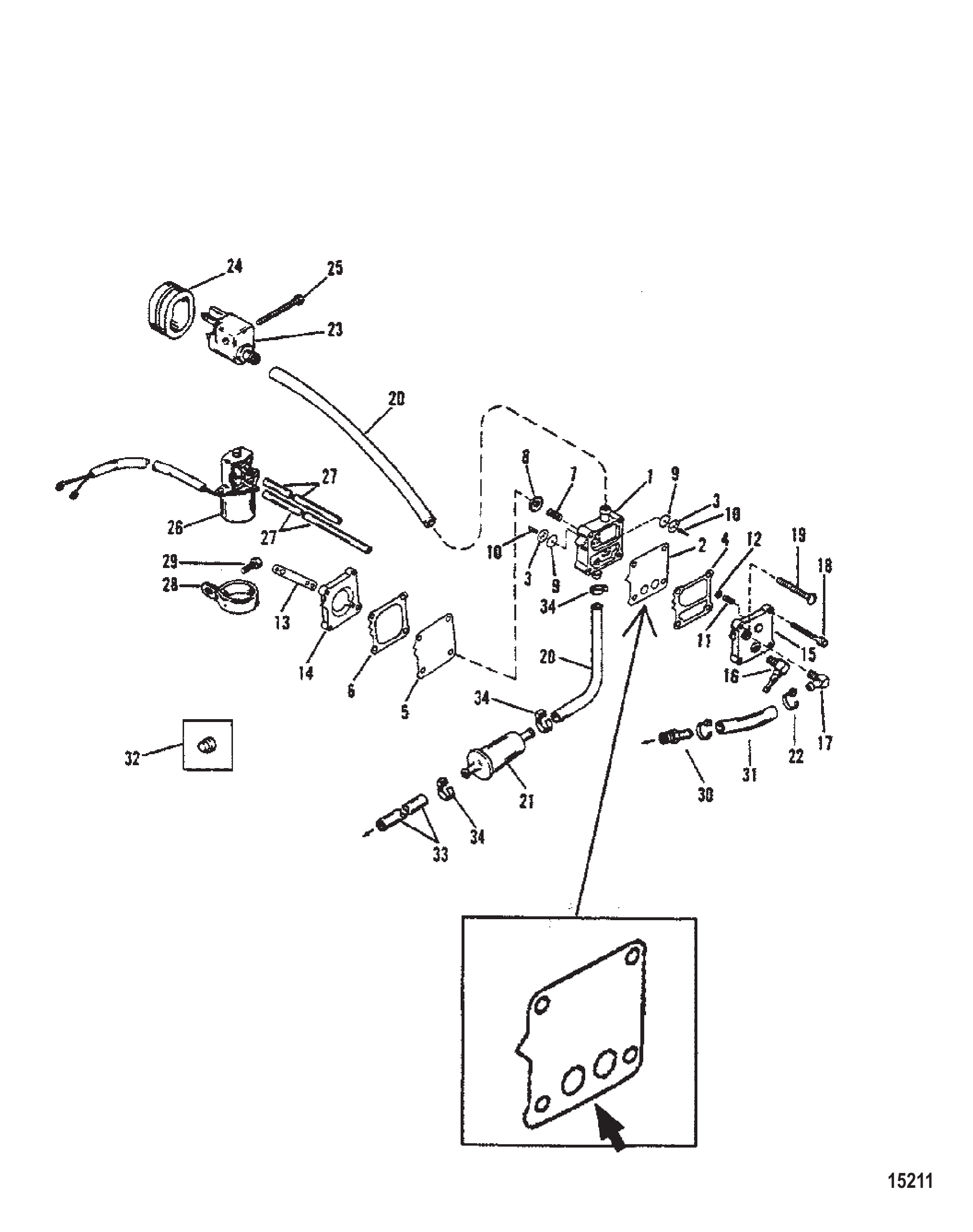 Fuel Pump (Use With 90 Degree Ceck Valve)