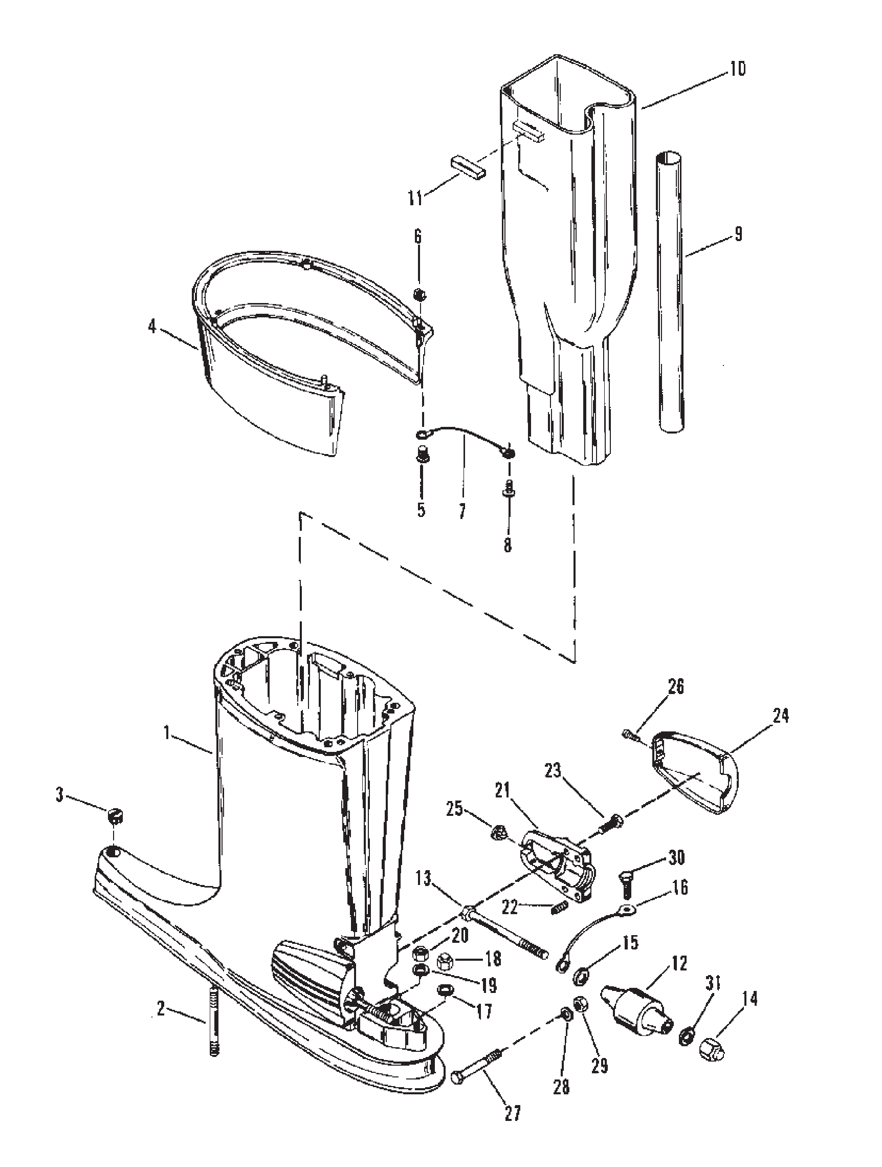 DRIVESHAFT HOUSING ASSEMBLY