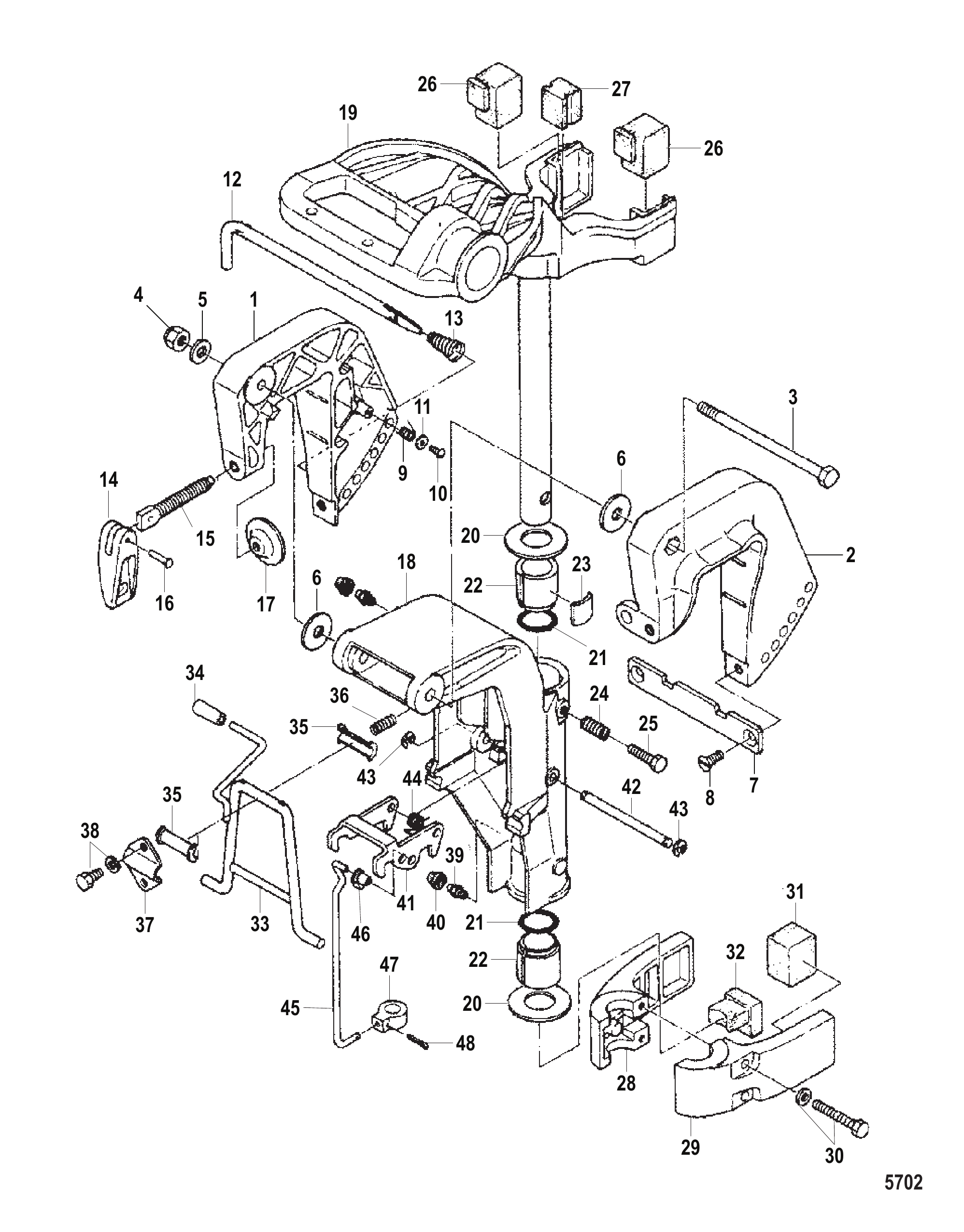 夹紧与旋转支架 Clamp and Swivel Brackets