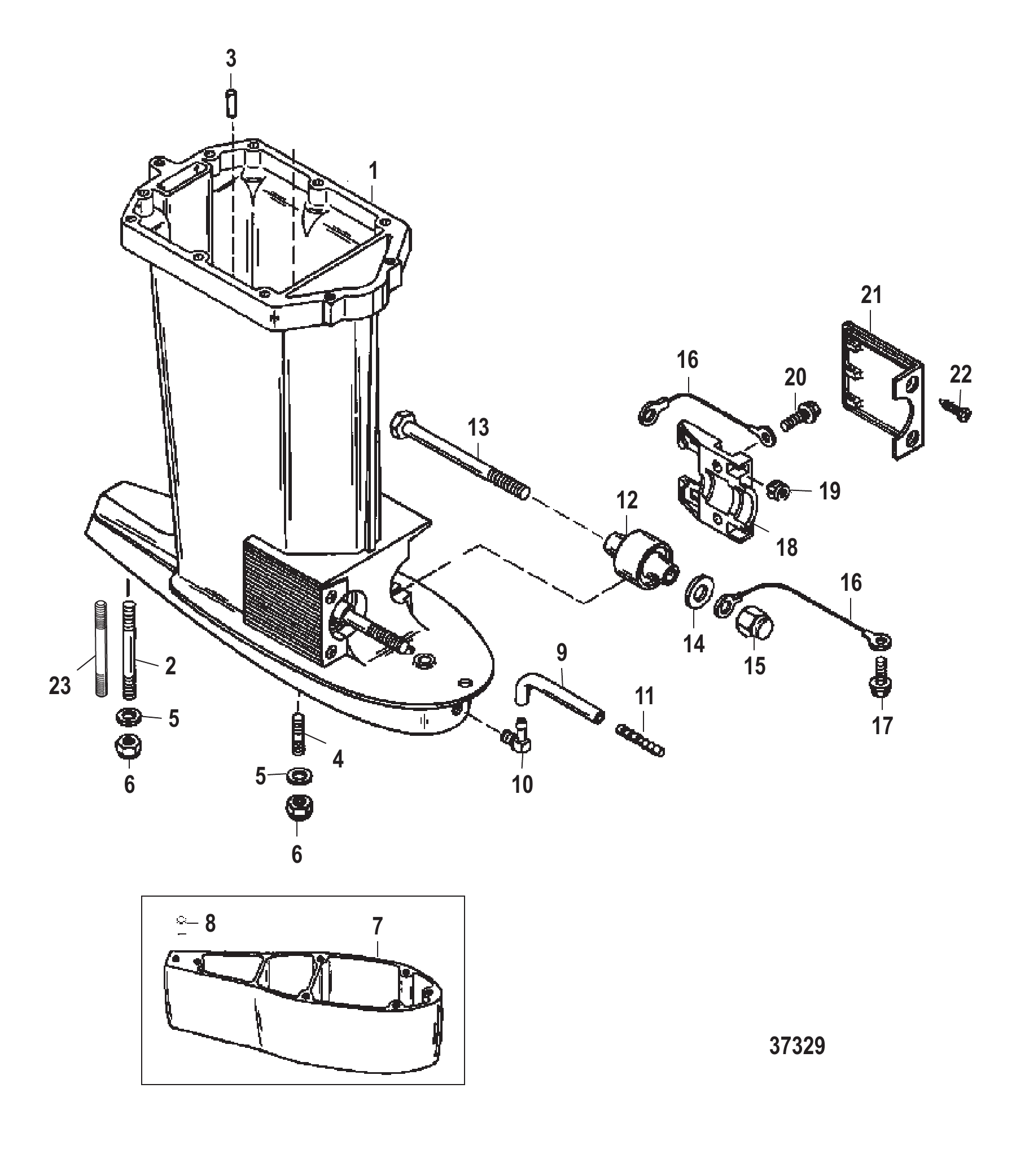 DRIVESHAFT HOUSING