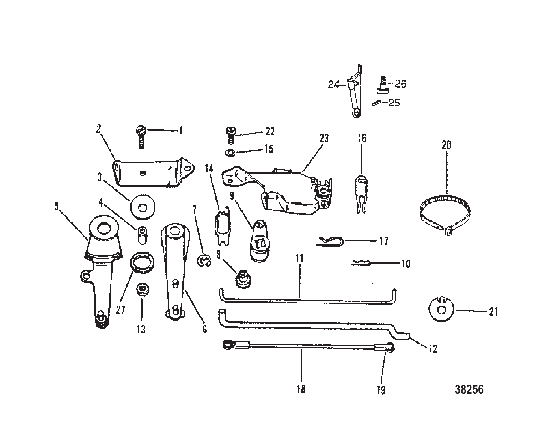 REMOTE CONTROL ATTACHING COMPONENTS