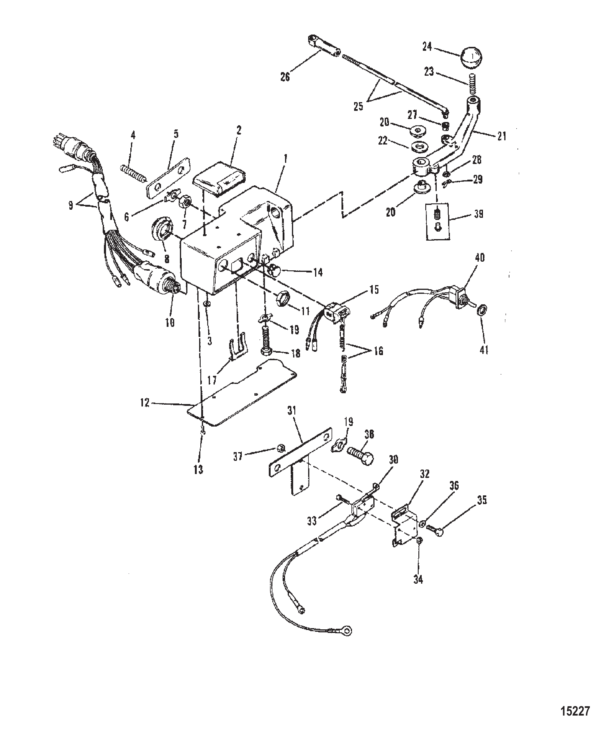 STEERING HANDLE COMPONENTS
