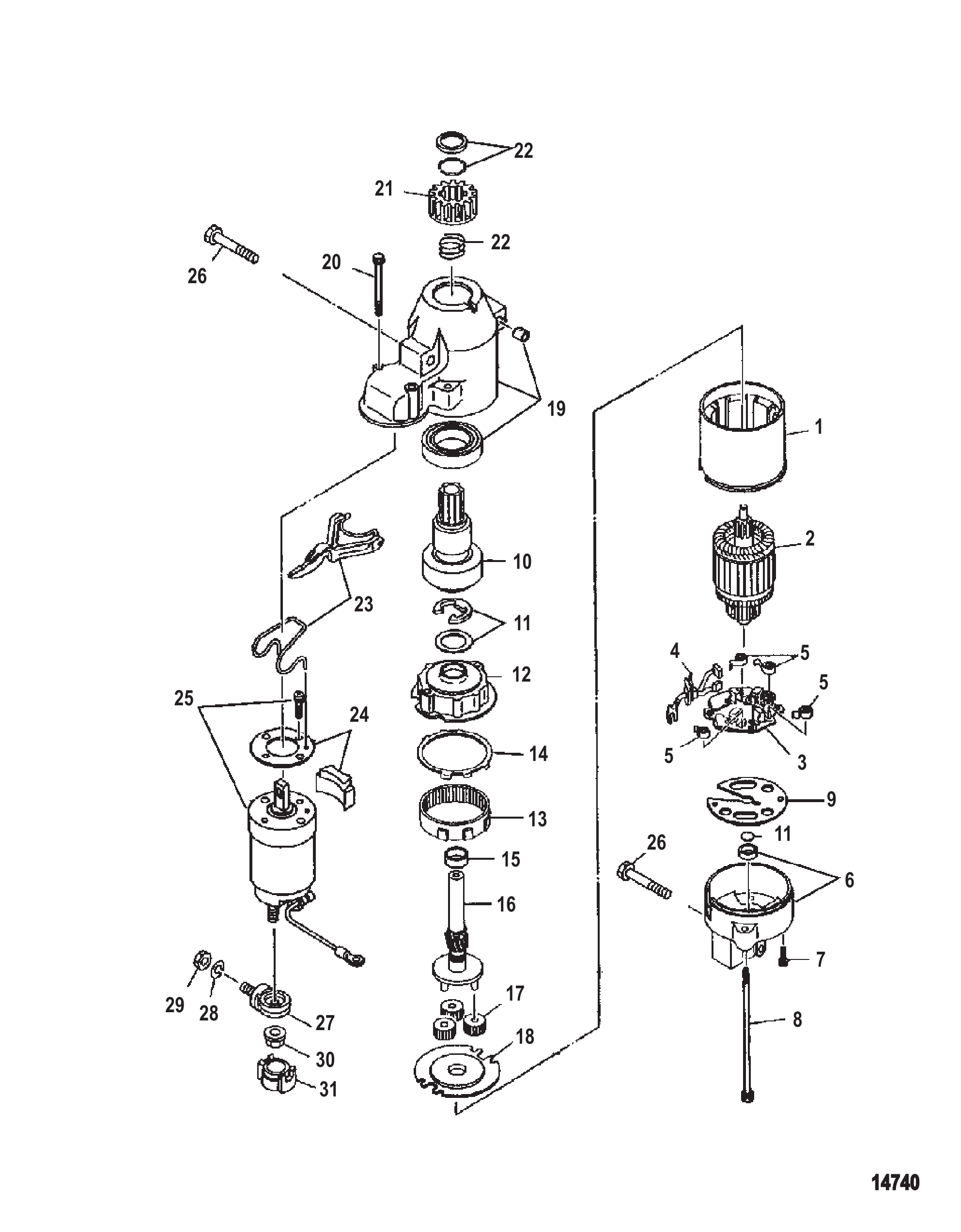 STARTER MOTOR