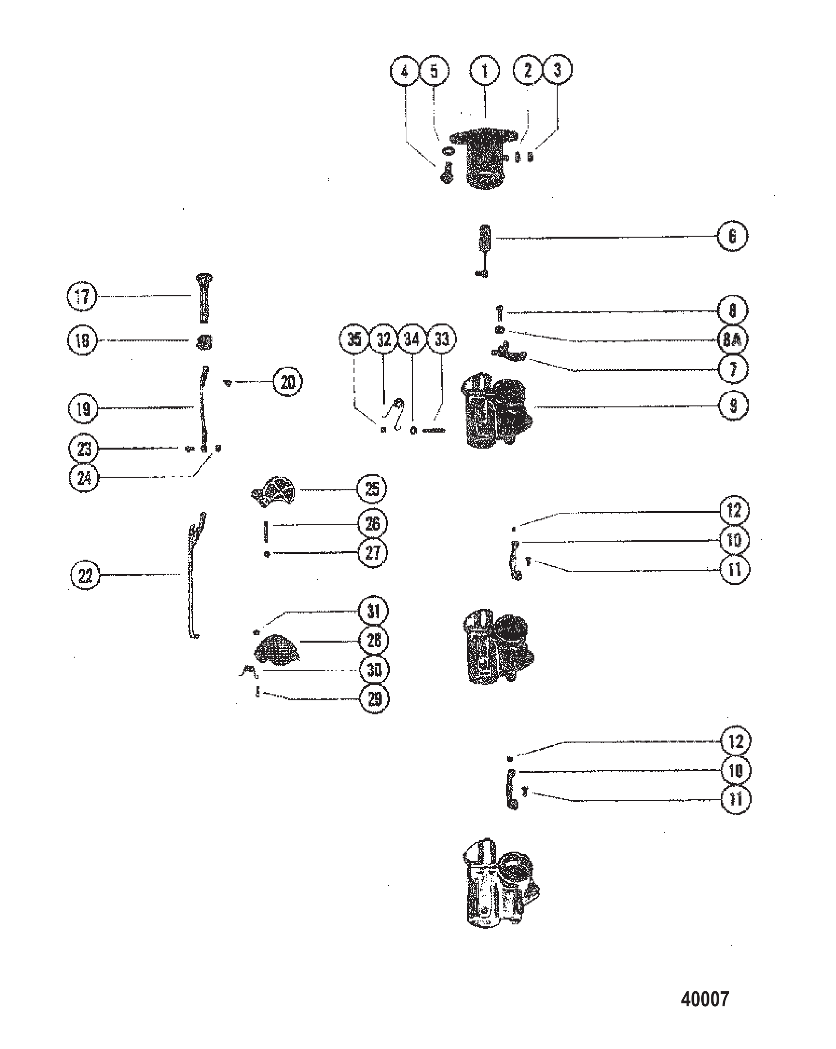 CARBURETOR LINKAGE CHOKE SOLENOID