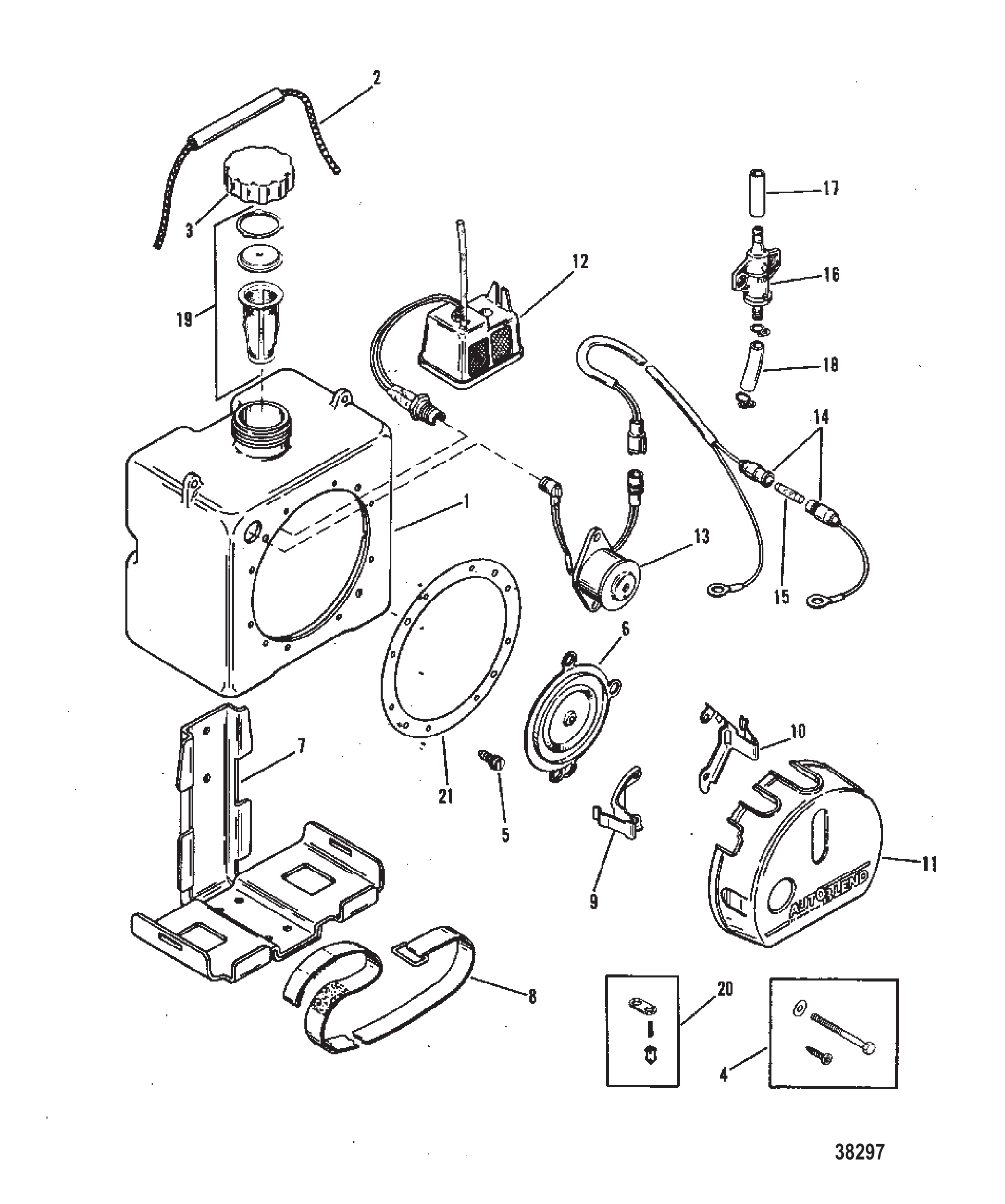 AUTO-BLEND (WITH WARNING HORN)