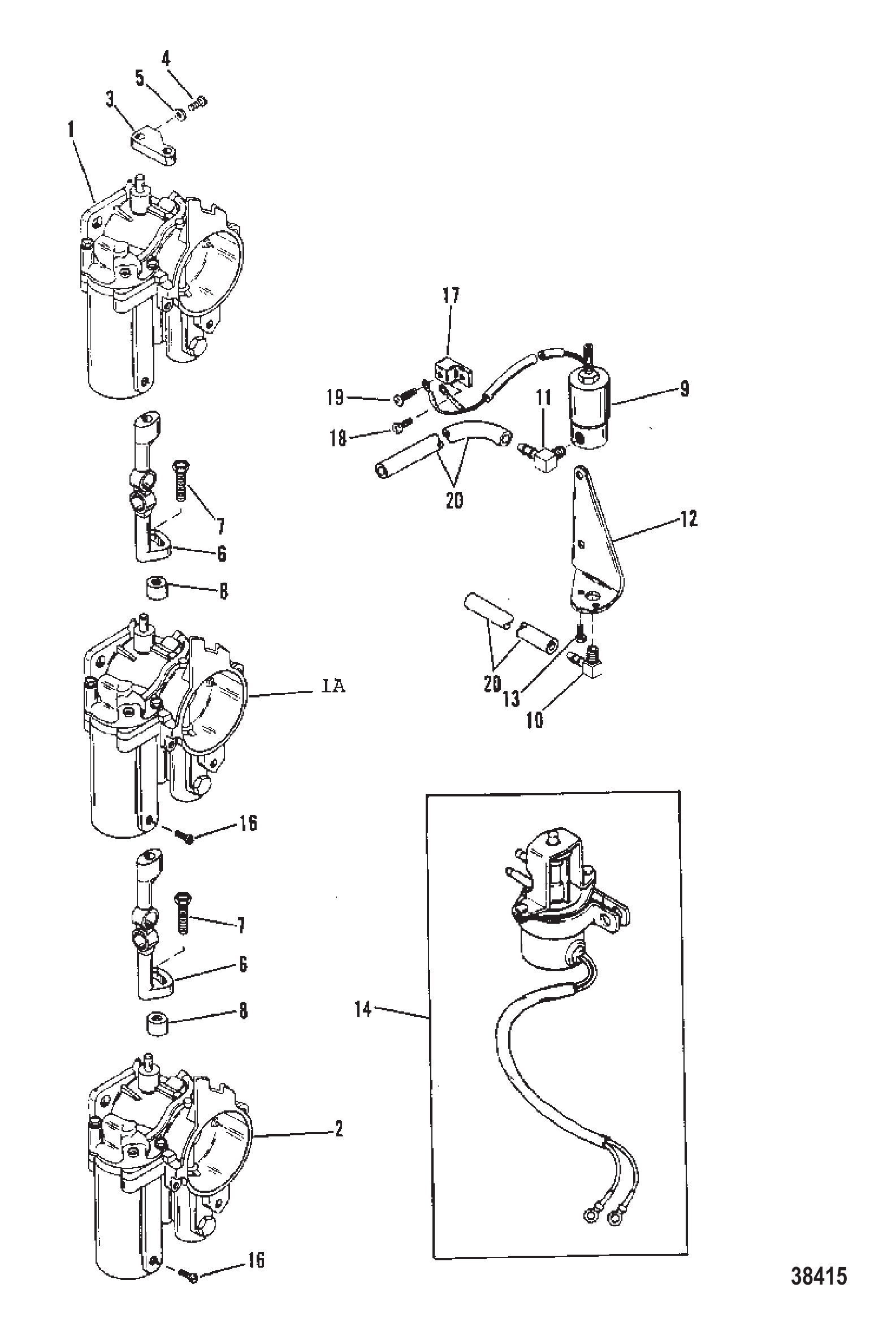 CARBURETOR AND ENRICHNER VALVE