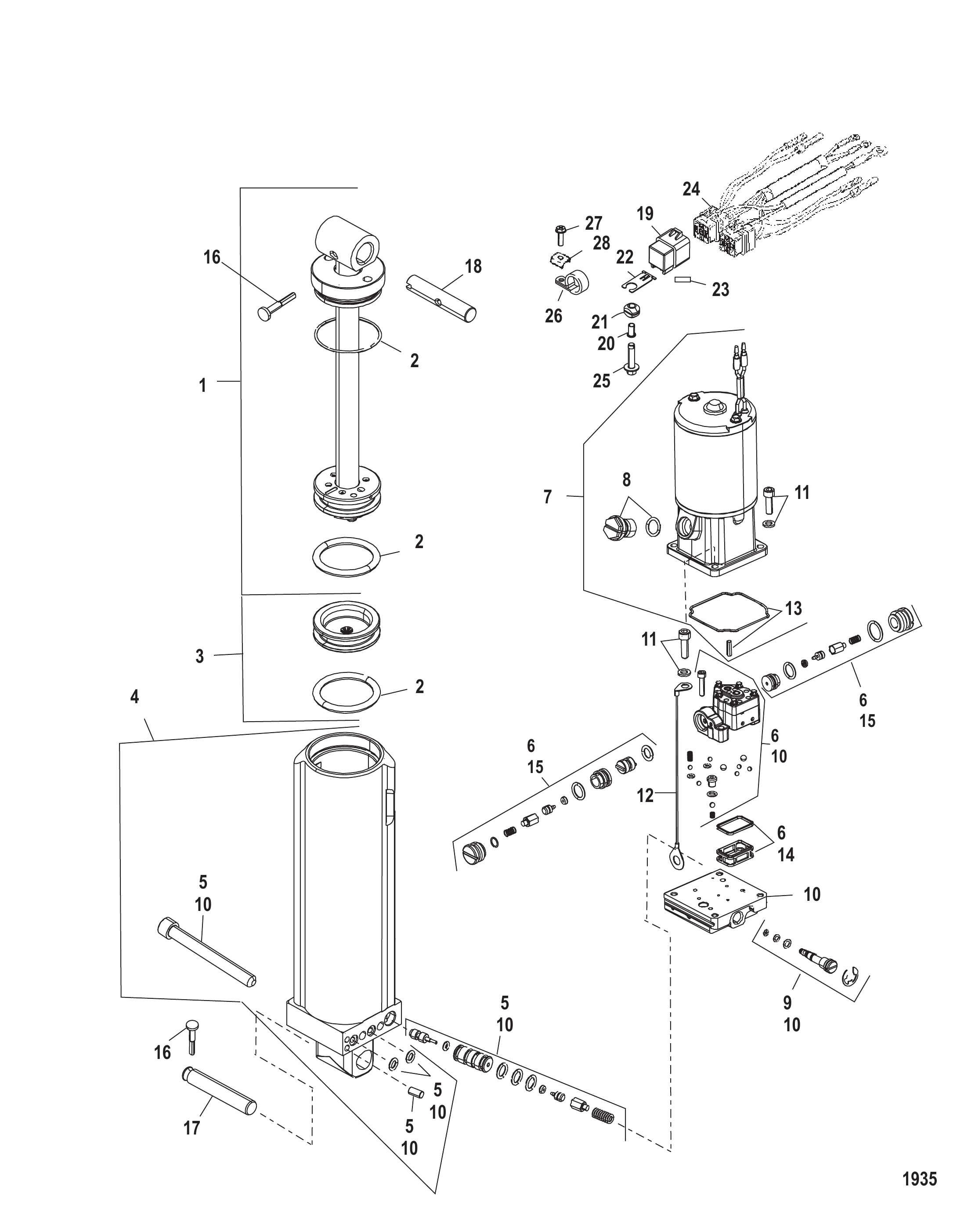 POWER TRIM COMPONENTS