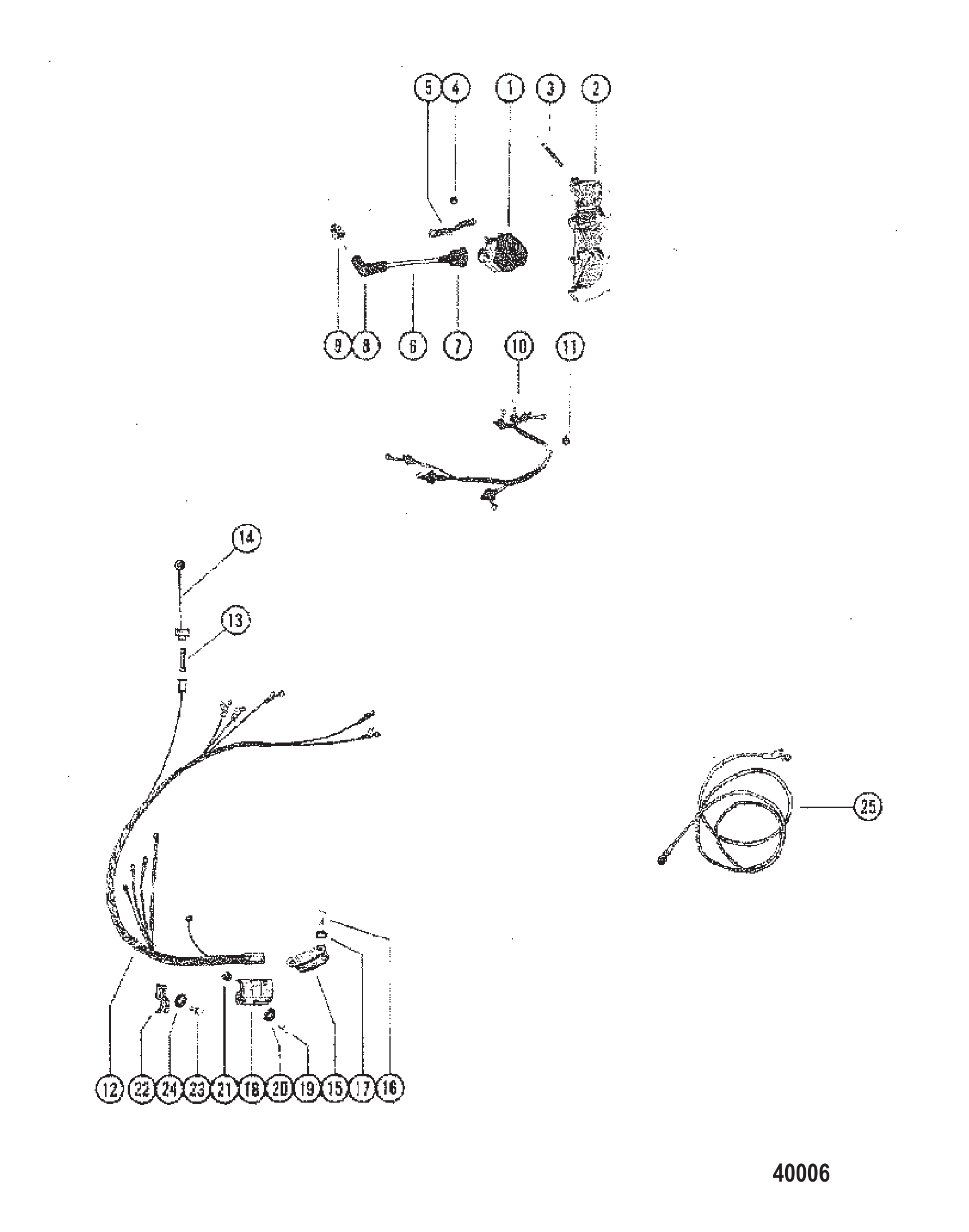 WIRING HARNESS AND IGNITION COIL
