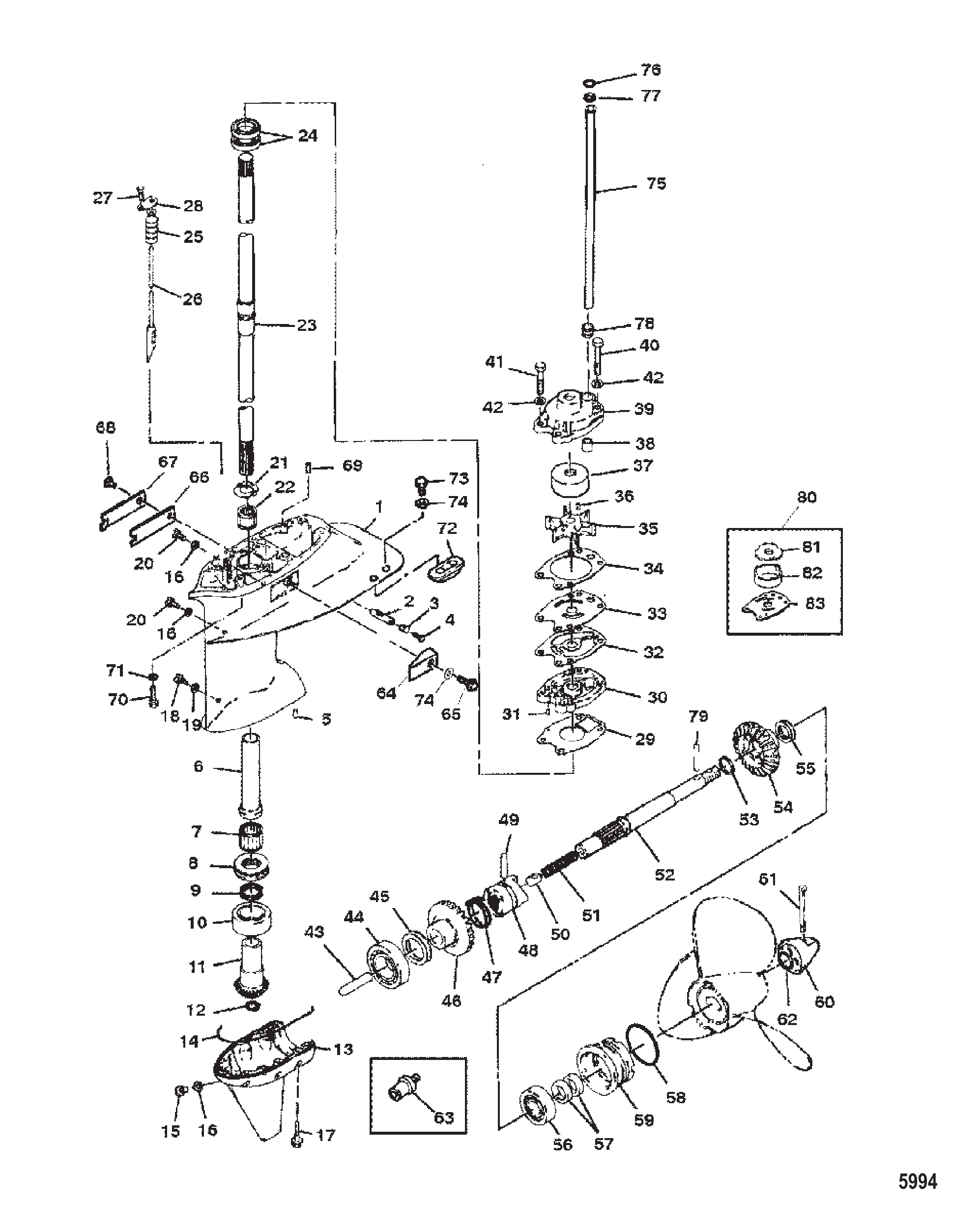 Gear Housing Assembly
