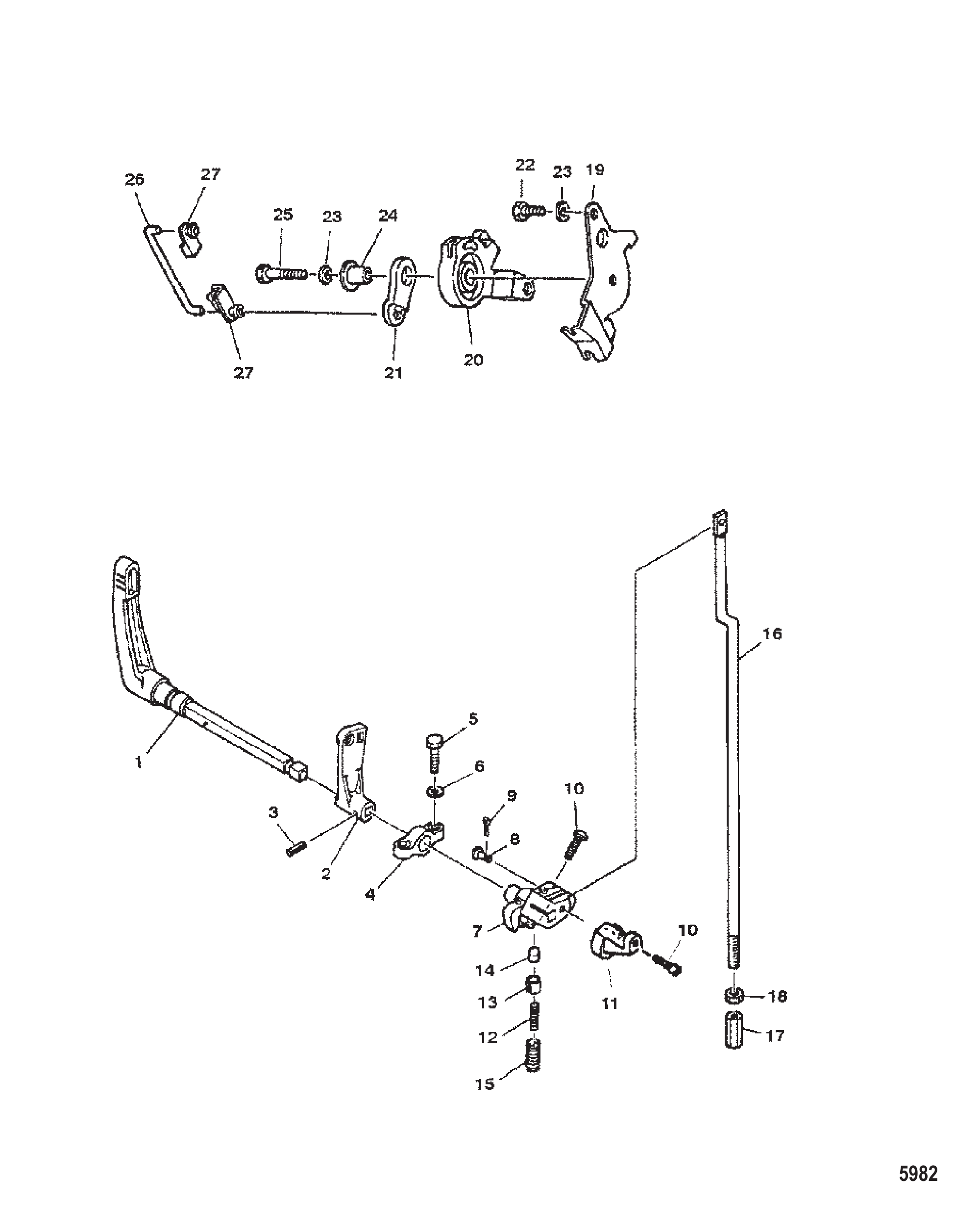 Throttle Control/Gear Shift Linkage