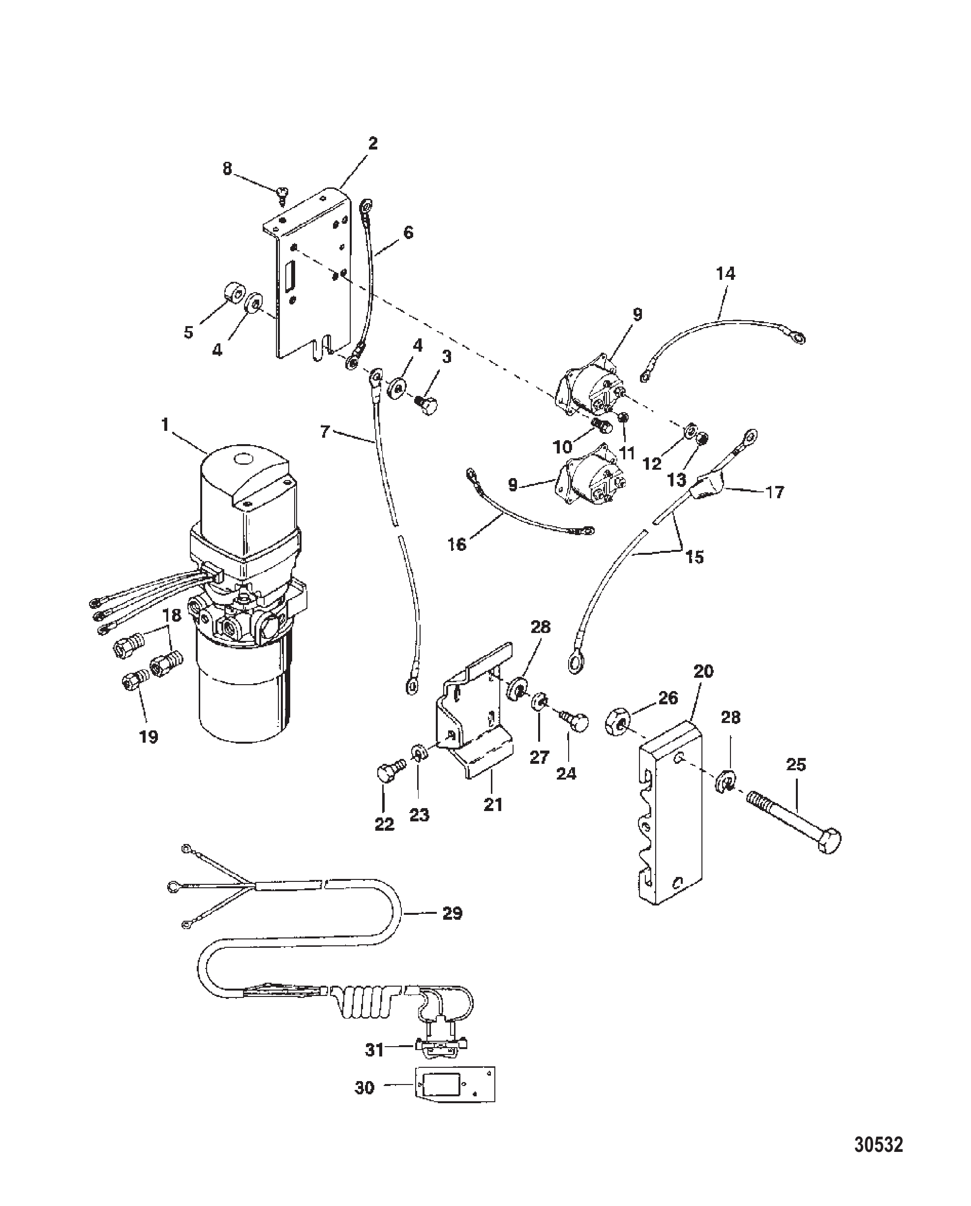 液压平衡泵套件 HYDRAULIC TRIM PUMP KIT