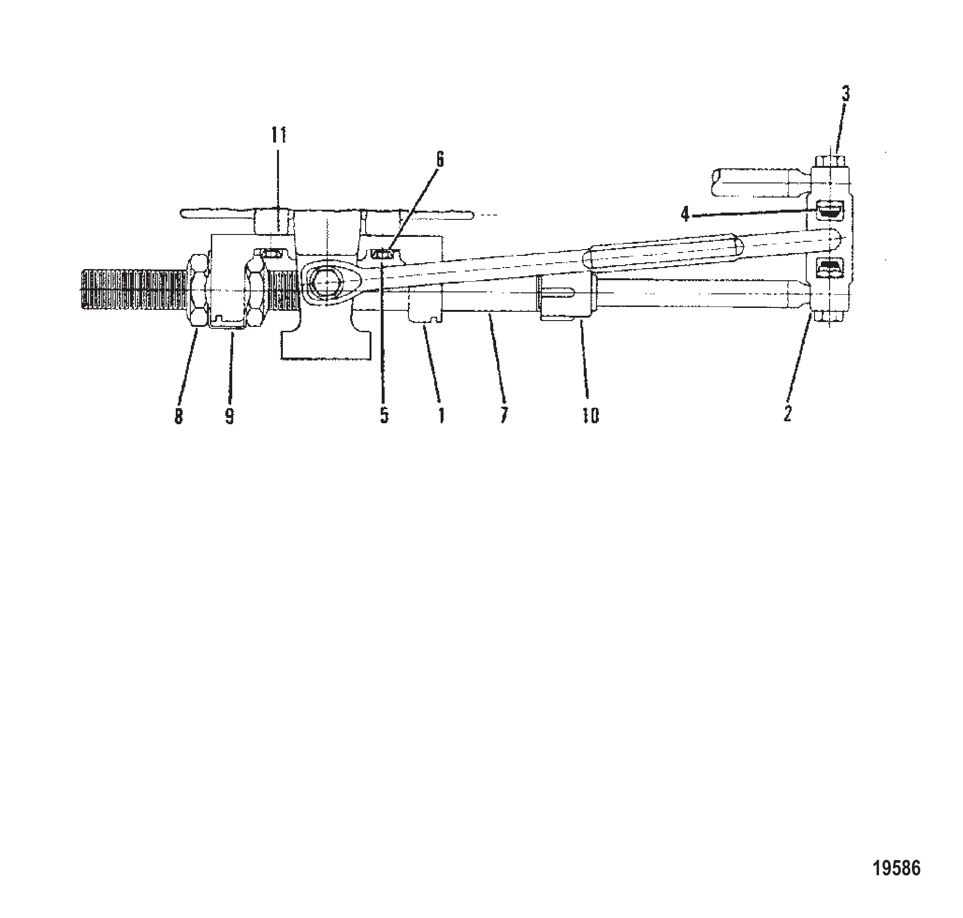 转向安装套件(XR4/ Magnum II) Steering Attaching Kit (XR4/ Magnum II)