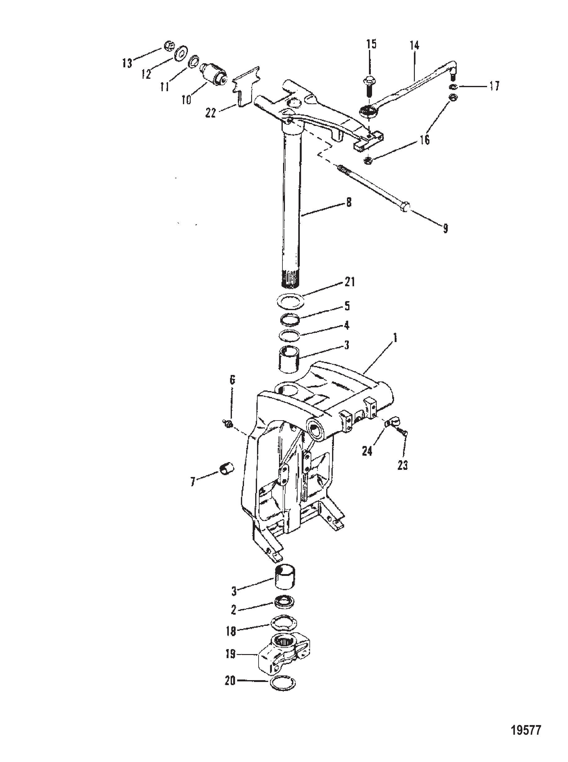 Swivel Bracket (Casting #1499-8710-6)