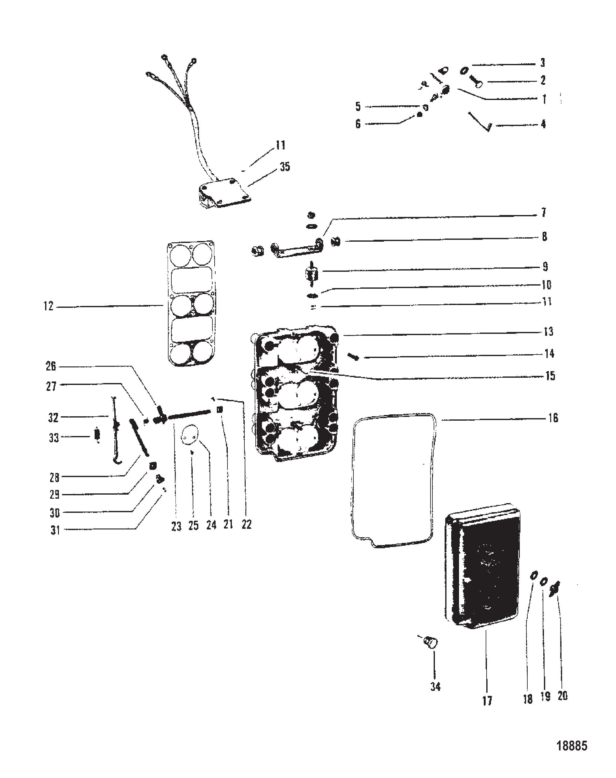 Choke Plate and Choke Linkage (Design I)