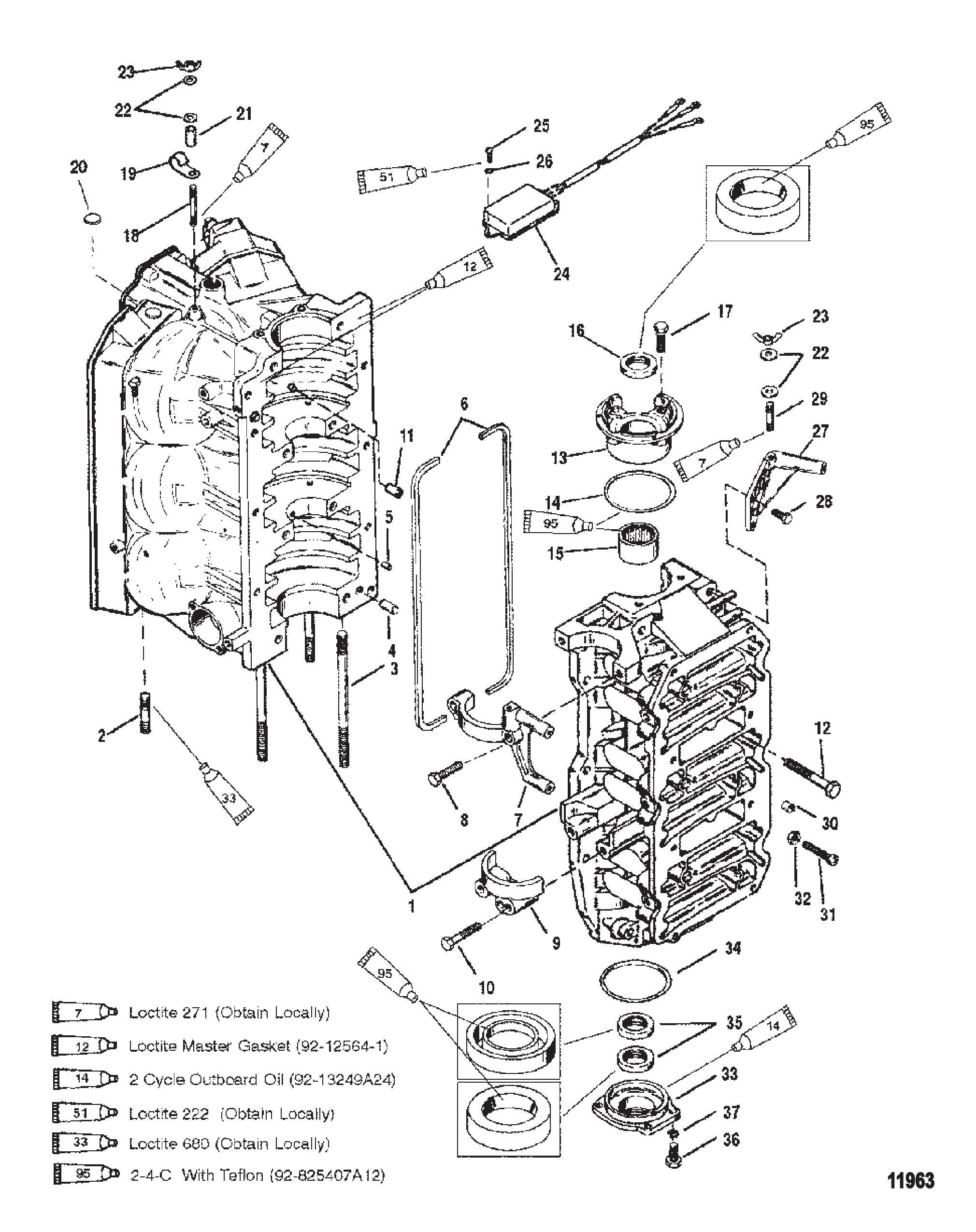 Cylinder Block and End Caps