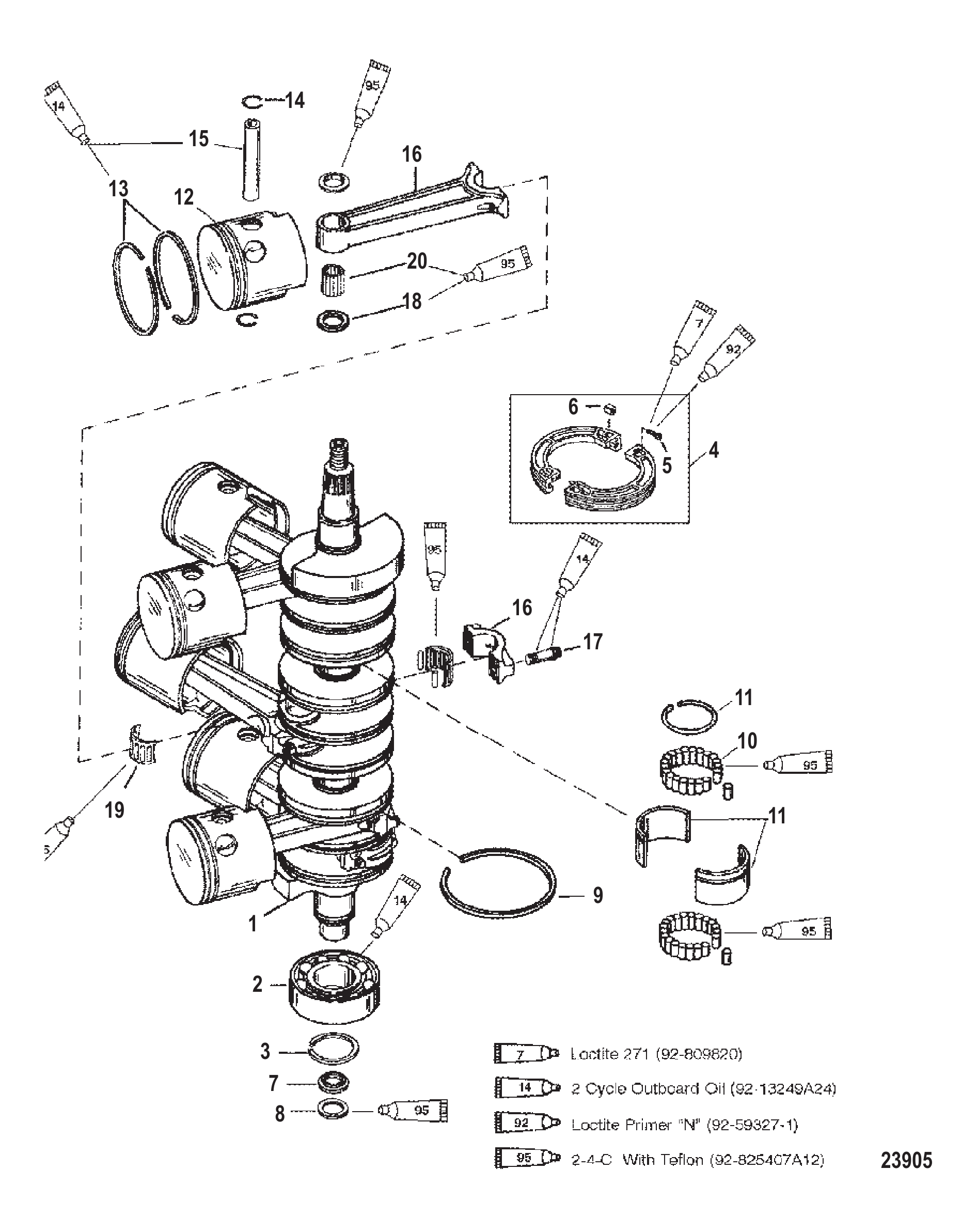 曲轴、活塞及连杆 Crankshaft, Pistons and Connecting Rods