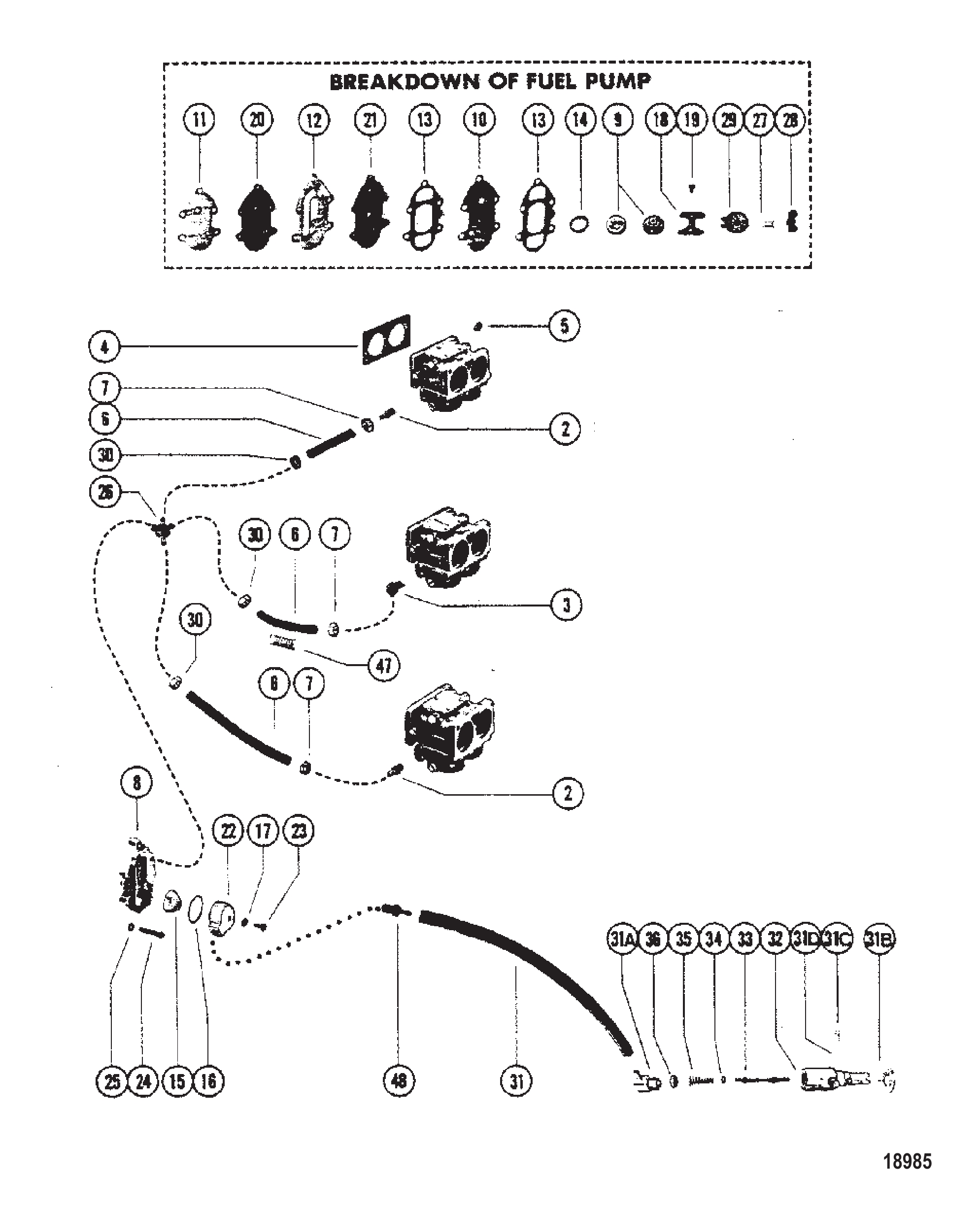 燃油泵(设计I型) Fuel Pump (Design I)