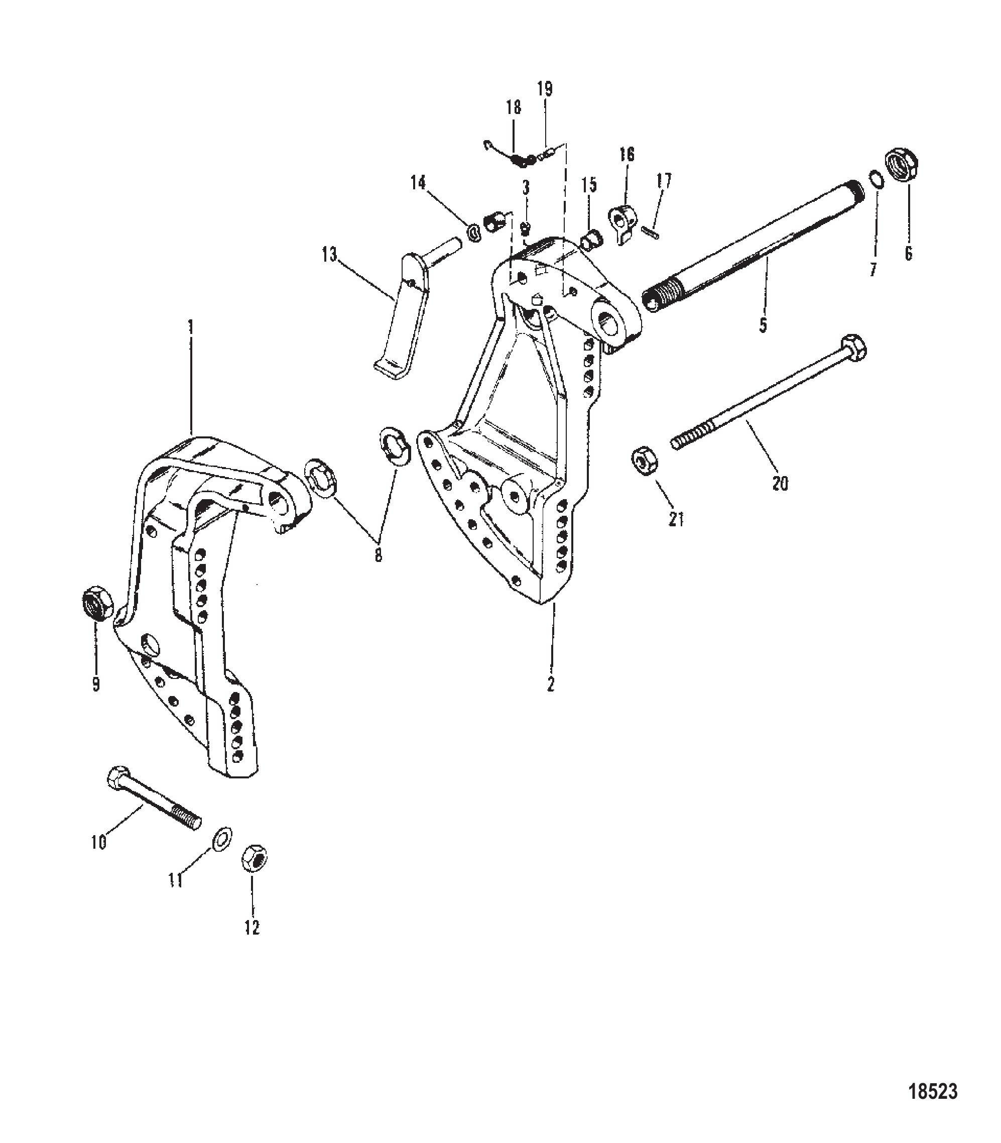 Transom Bracket