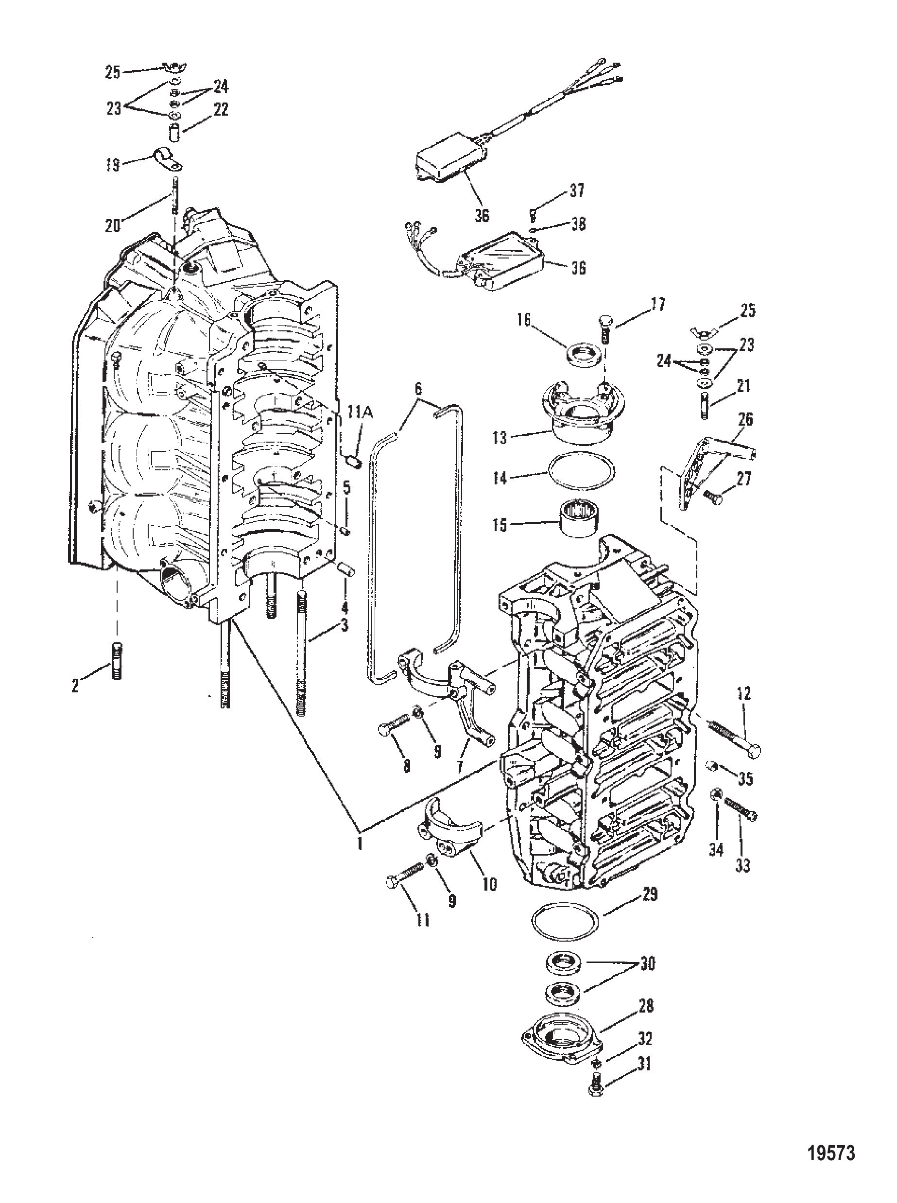 Cylinder Block and End Caps