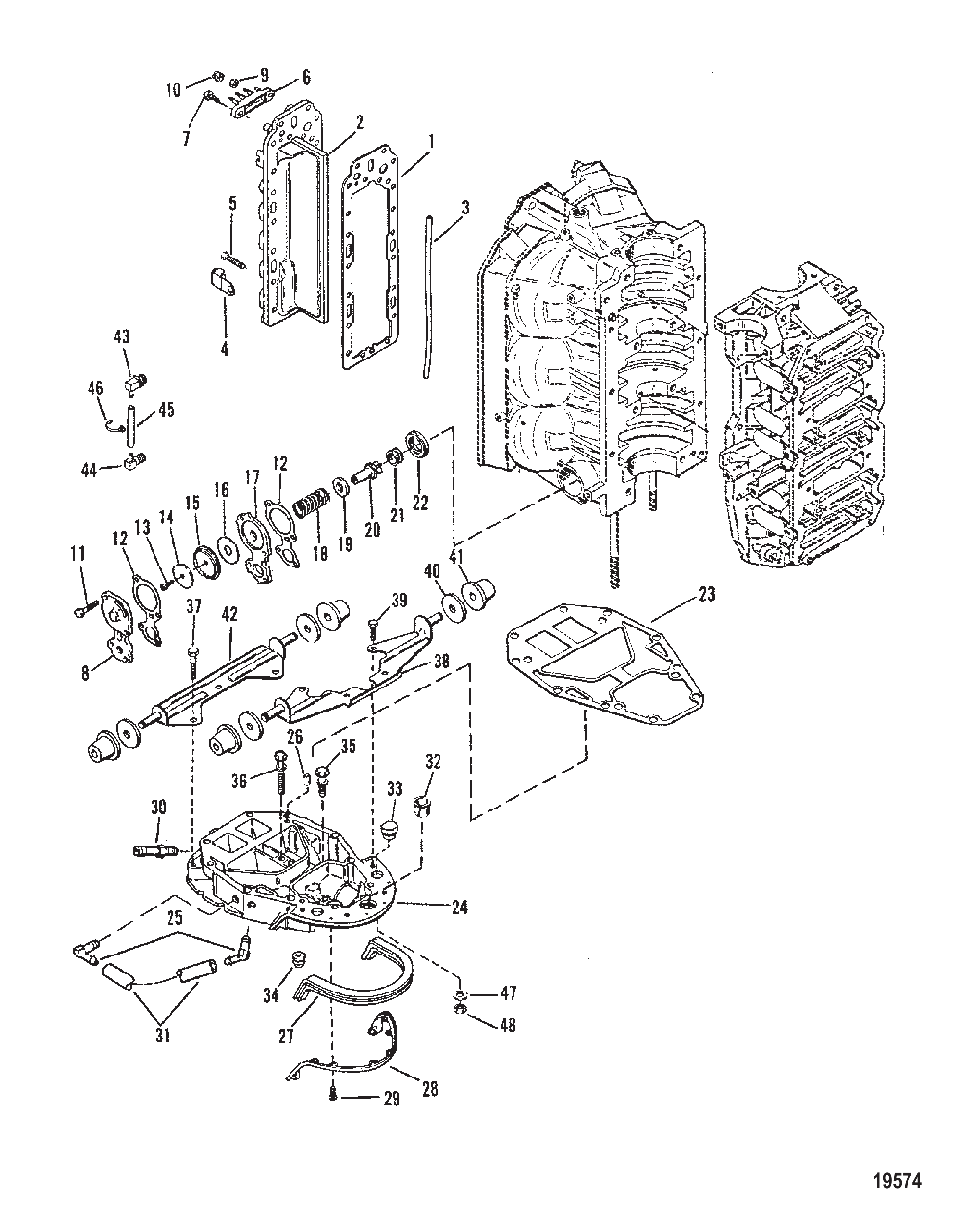 Exhaust Manifold and Exhaust Plate