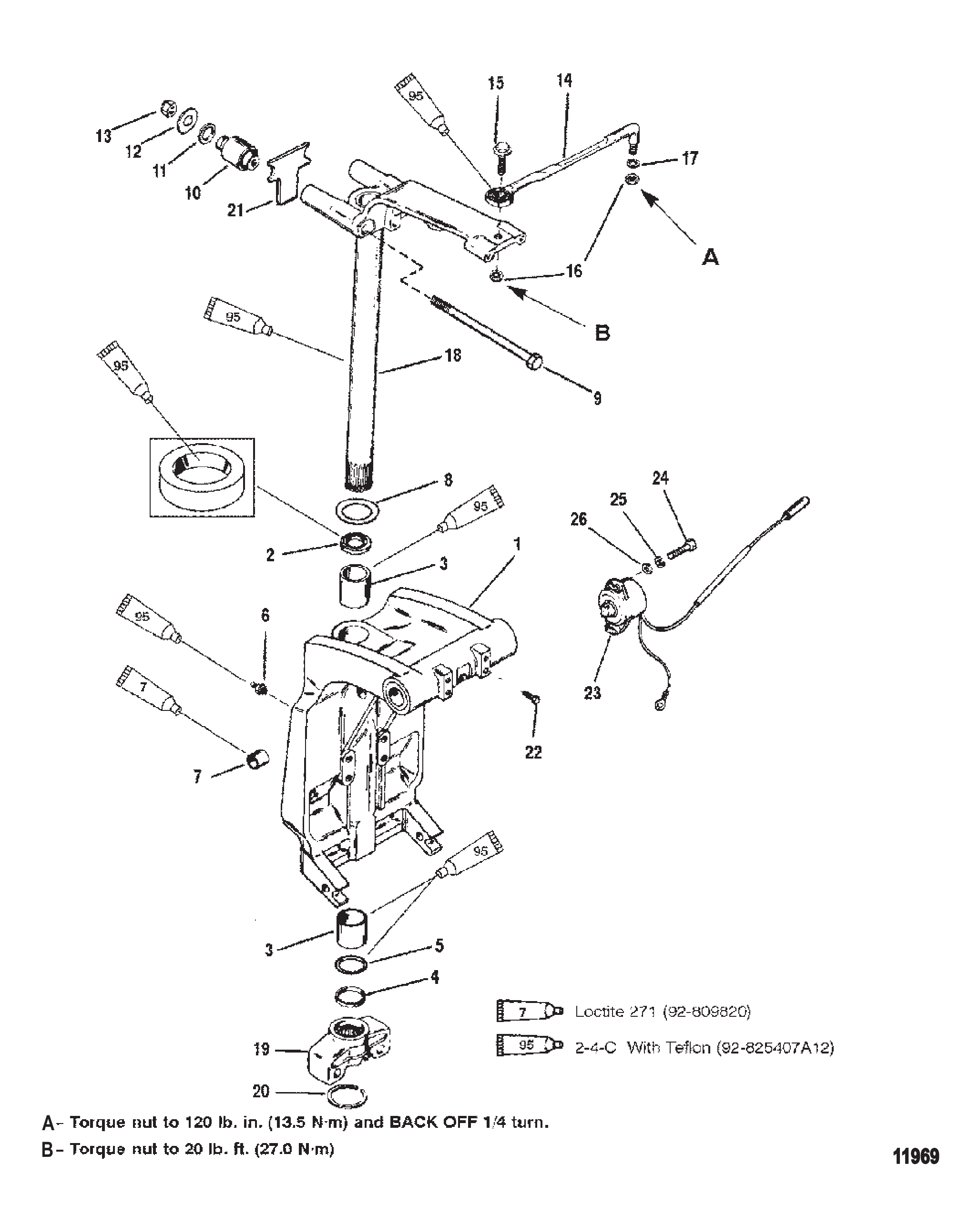 旋转支架与转向臂 Swivel Bracket And Steering Arm