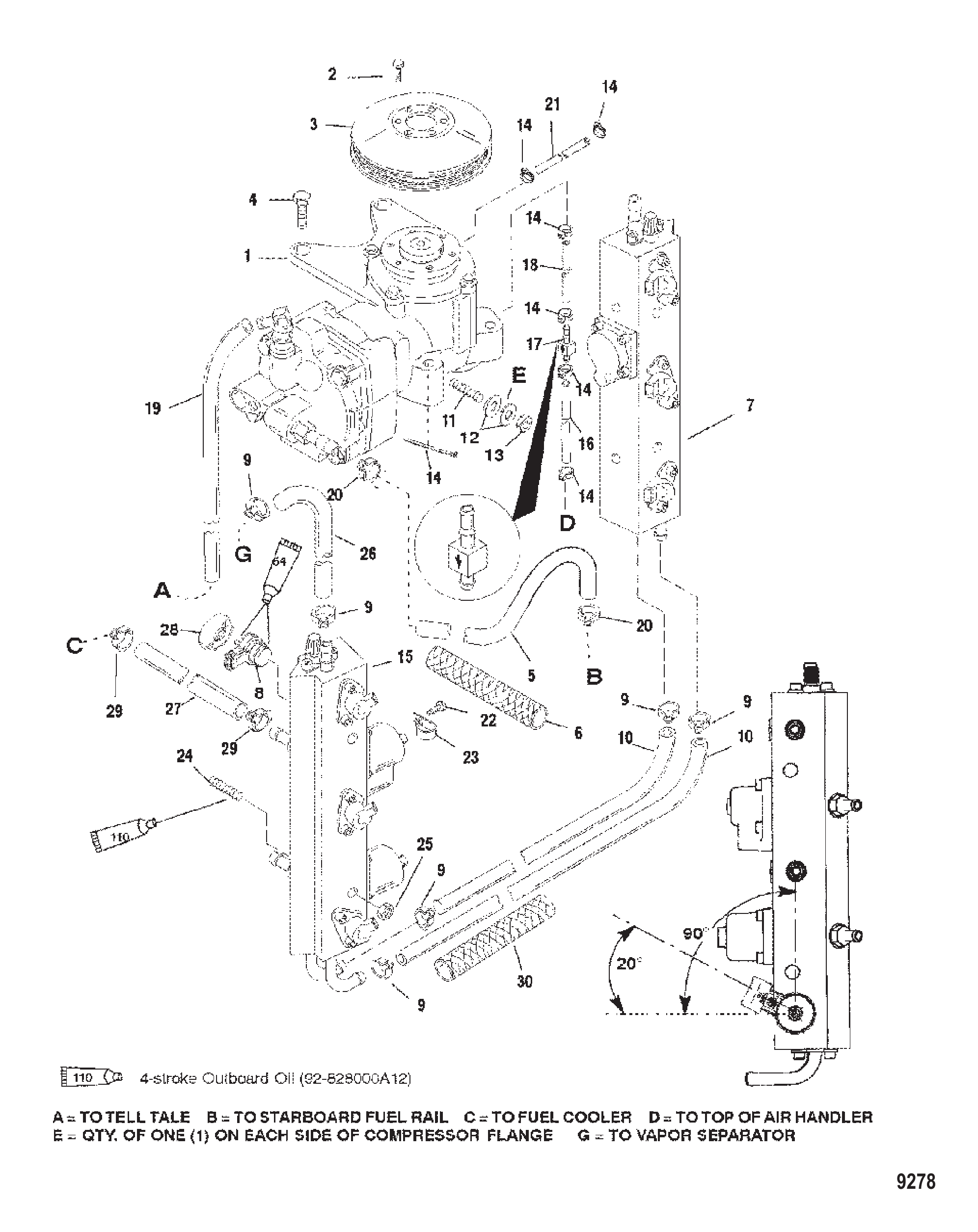 GEAR HOUSING (DRIVESHAFT)(COUNTER ROTATION)