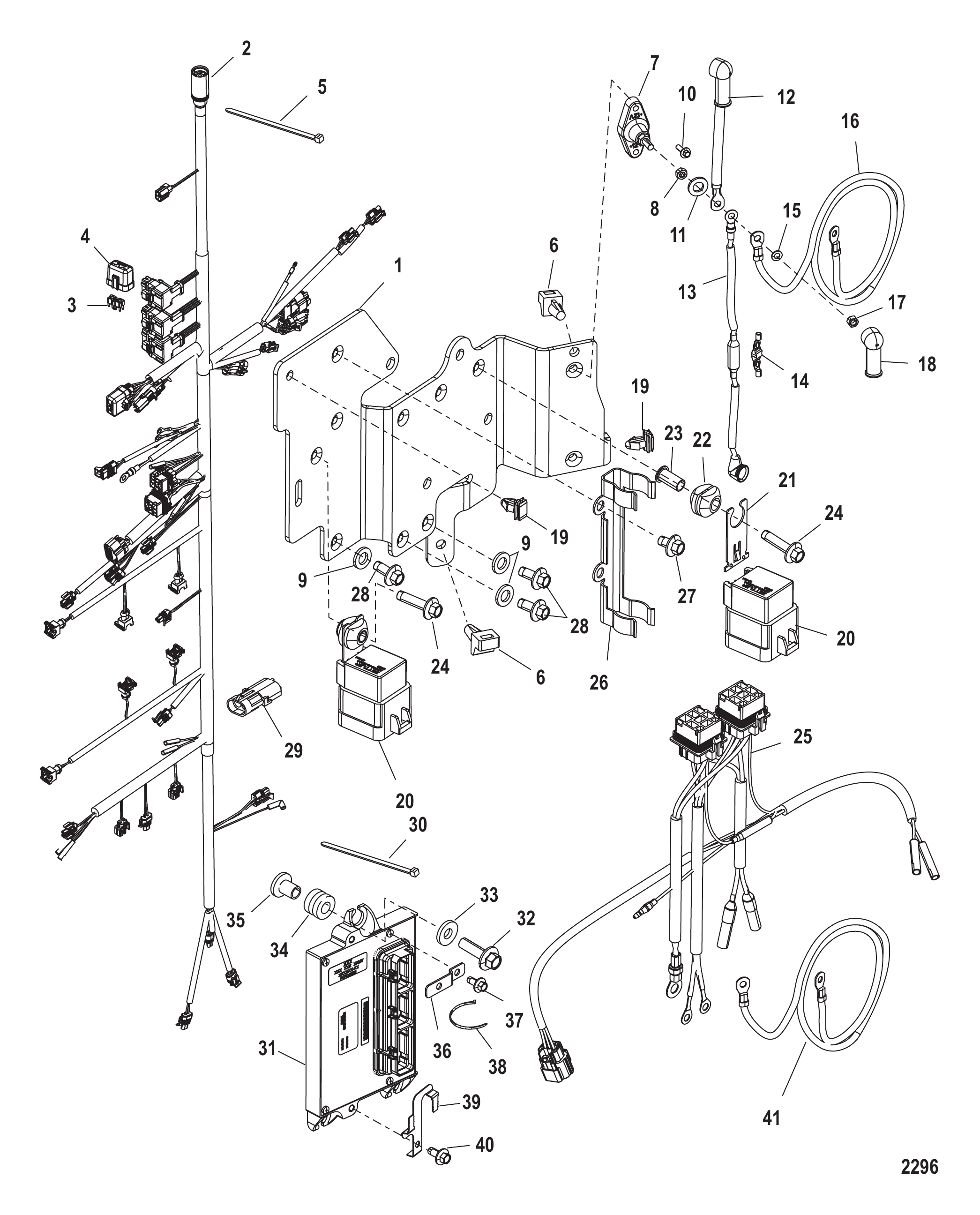 Electrical Plate Assembly