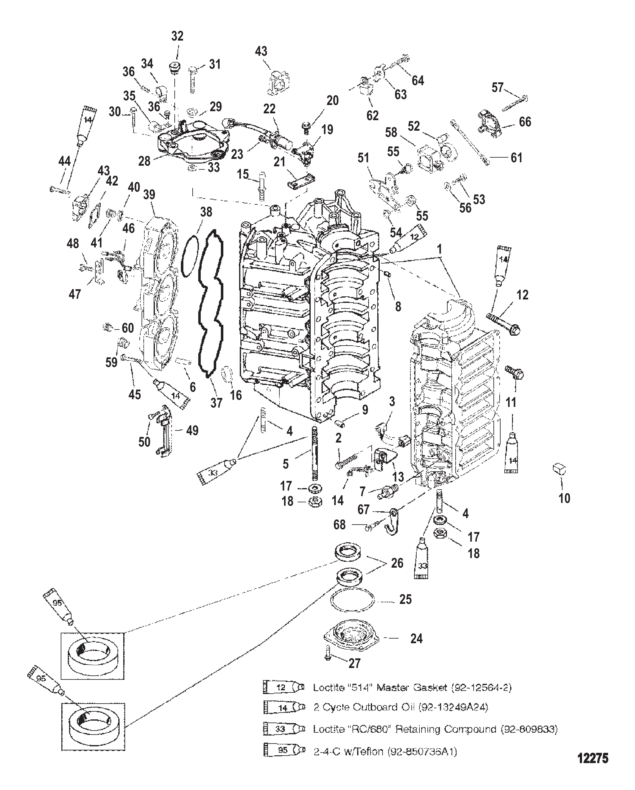 Cylinder Block And End Cap