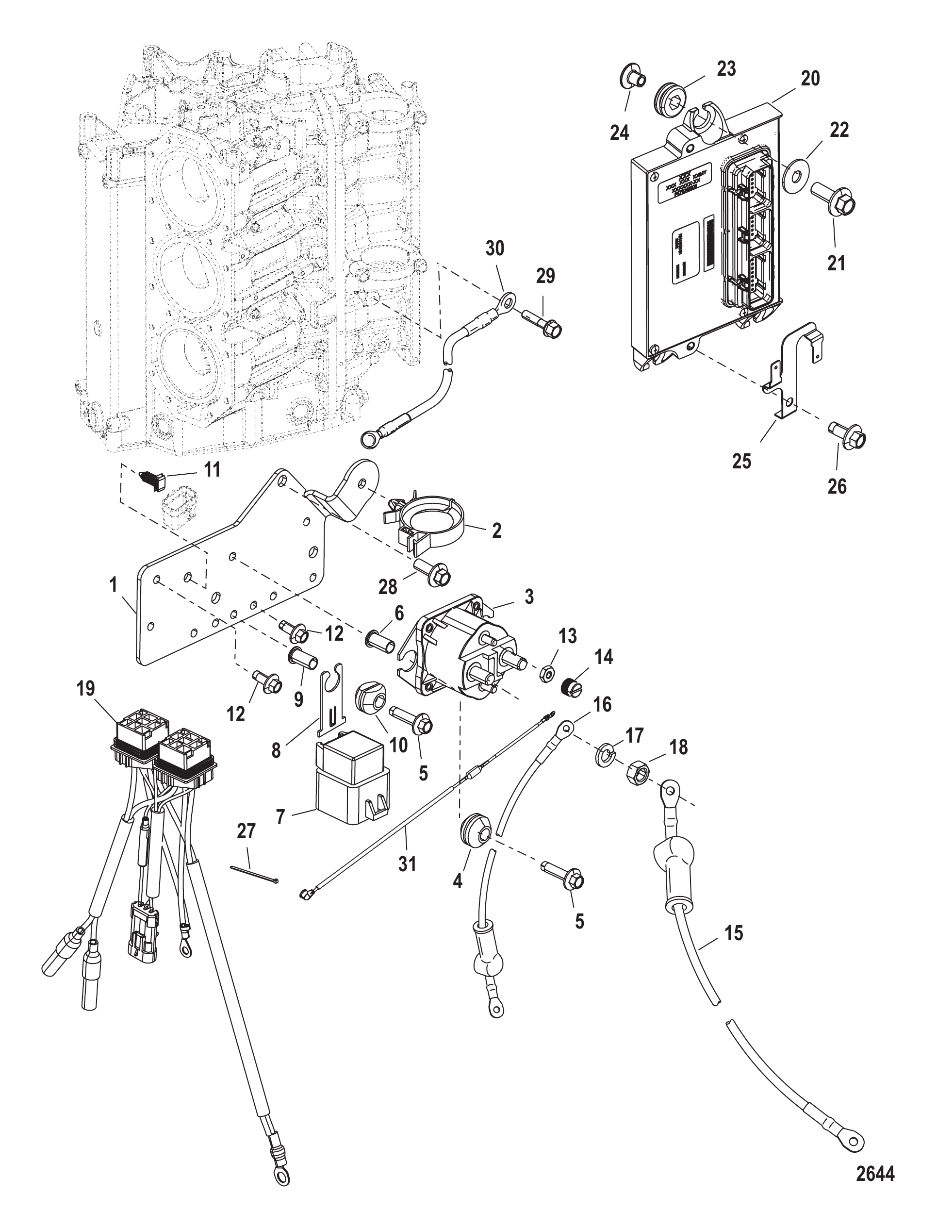 Solenoid Plate
