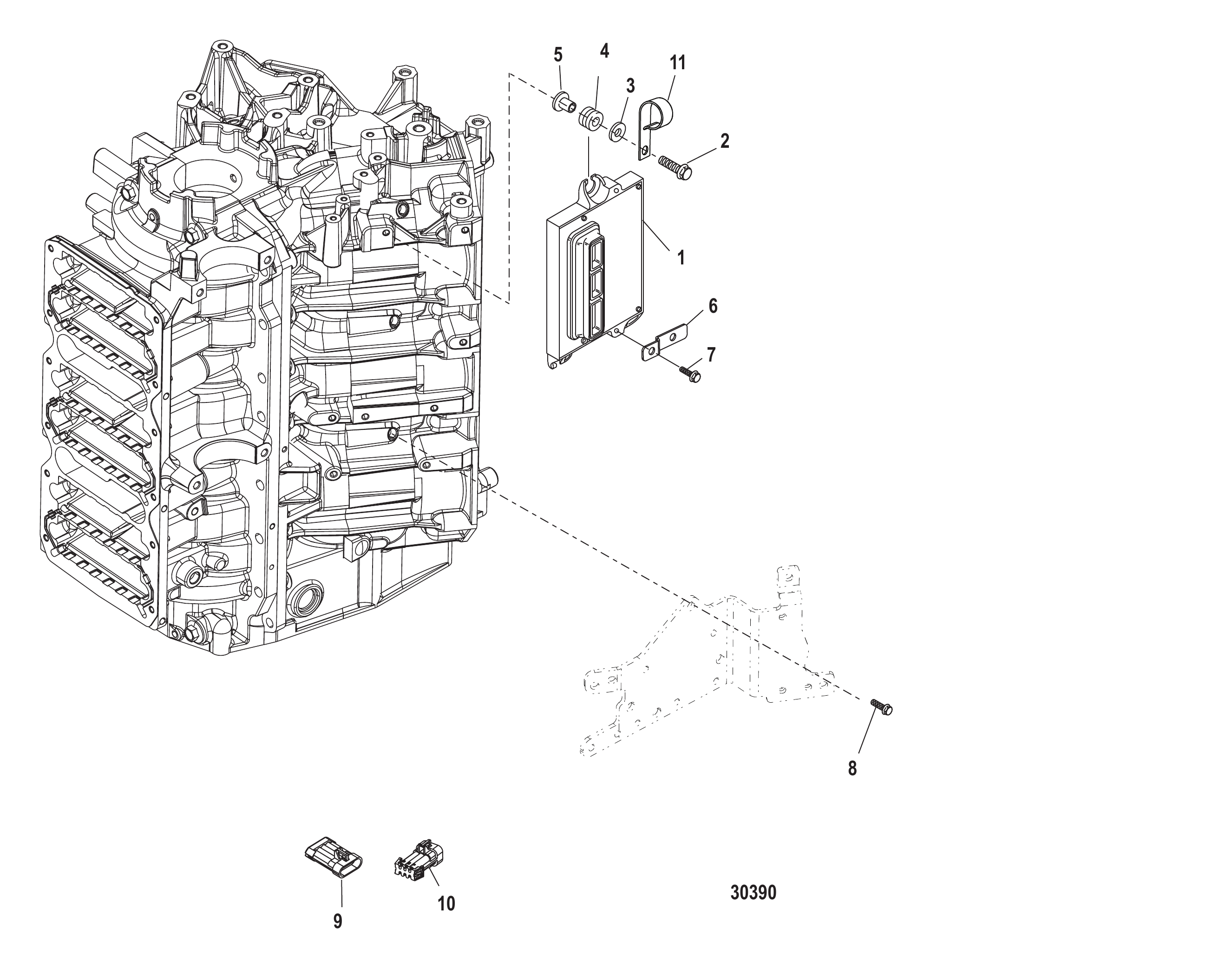 PCM Mounting