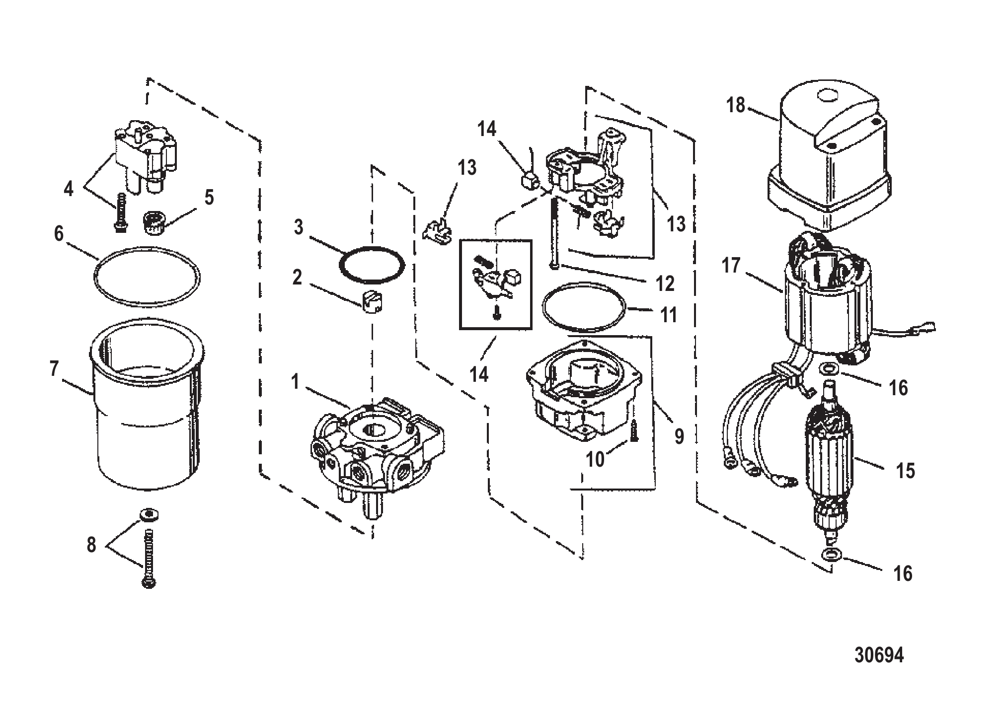 液压泵总成 HYDRAULIC PUMP ASSEMBLY