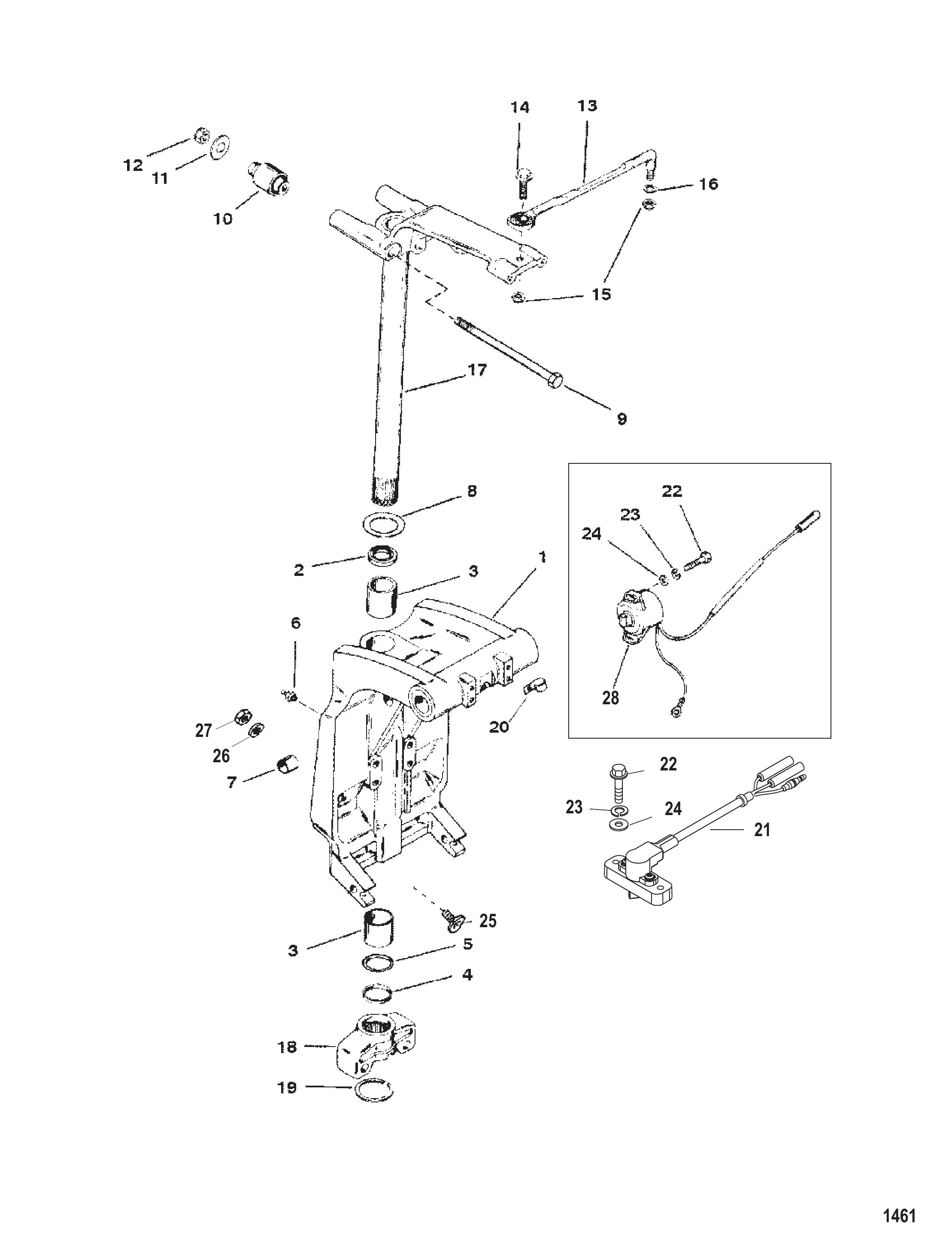 SWIVEL BRACKET (LONG)