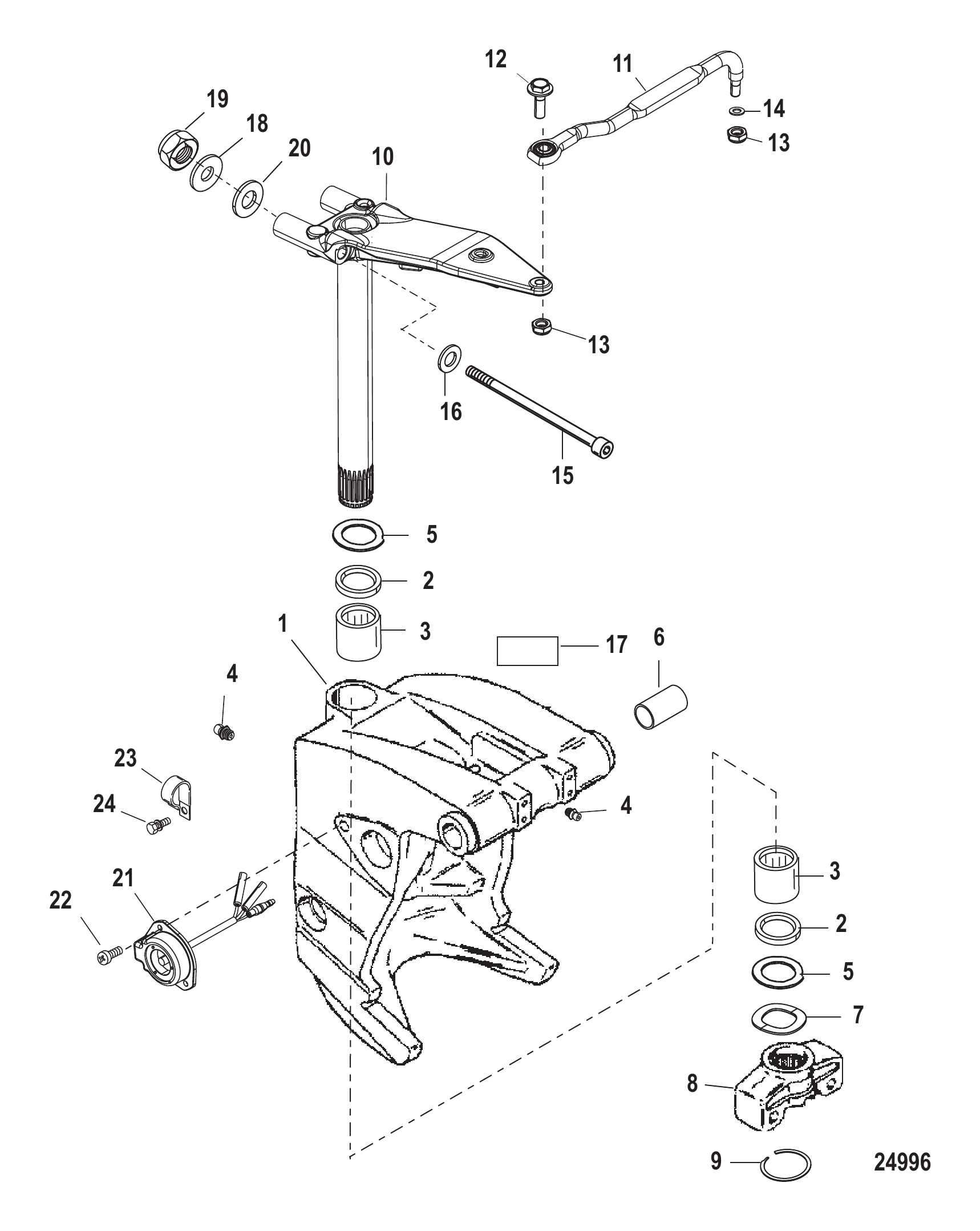旋转支架(重型) Swivel Bracket (Heavy Duty)