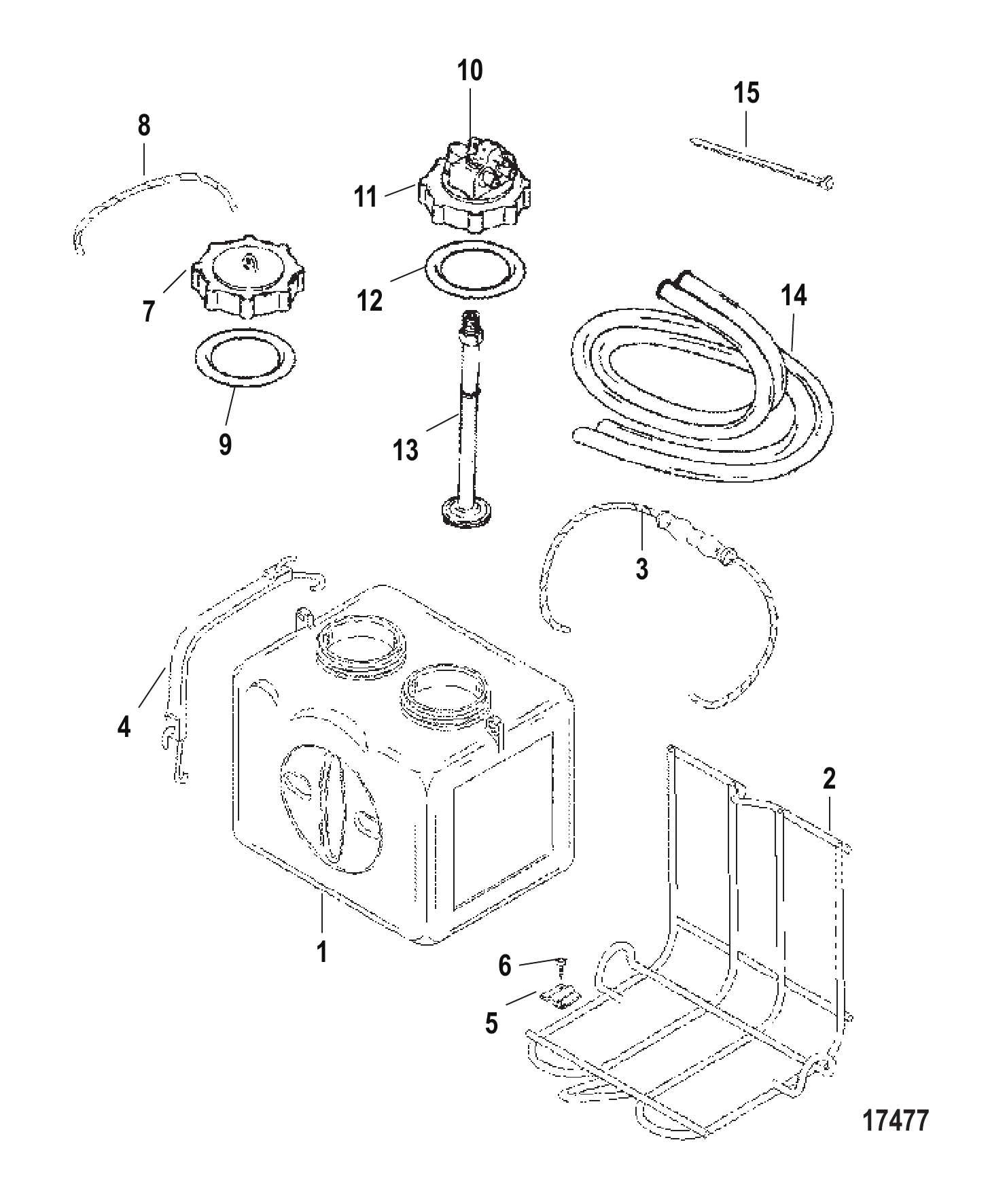 Reservoir Kit-Remote Oil (15943A1)