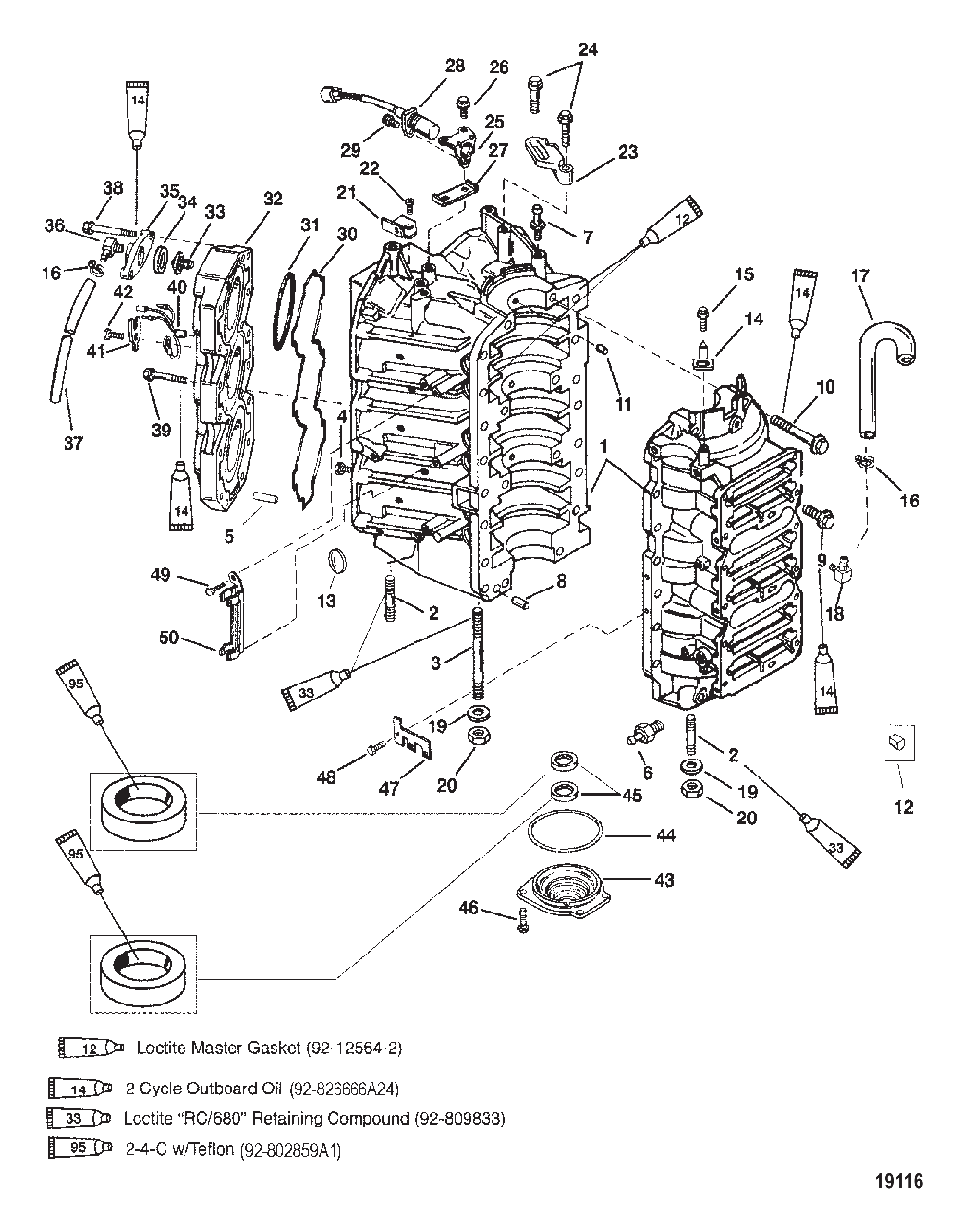 Cyliner Block and End Caps