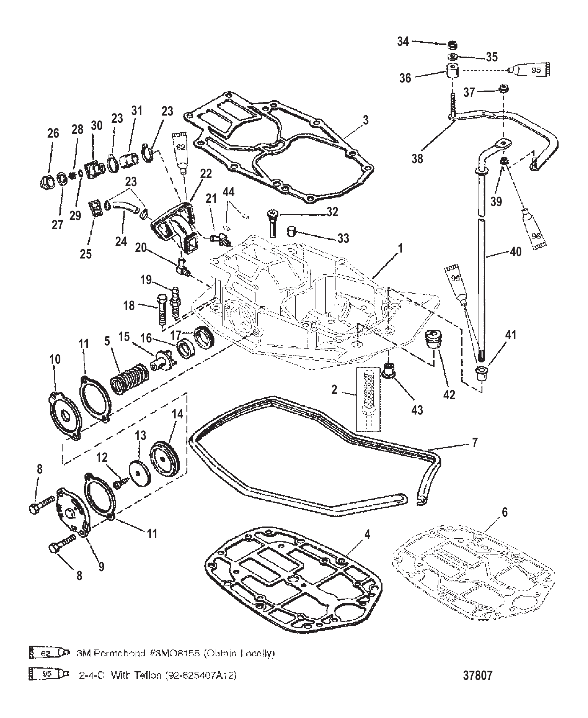 EXHAUST PLATE