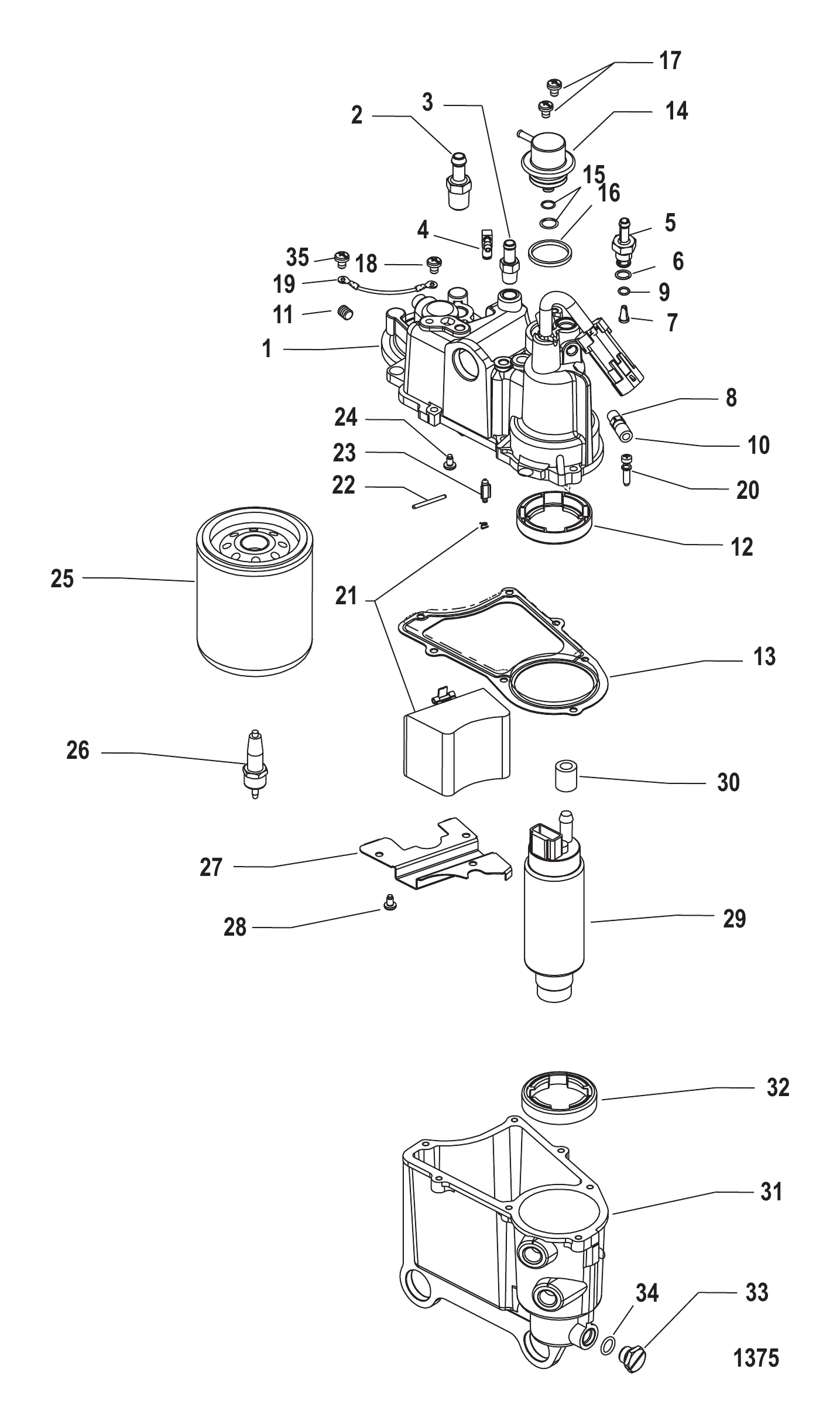 Vapor Separator Components