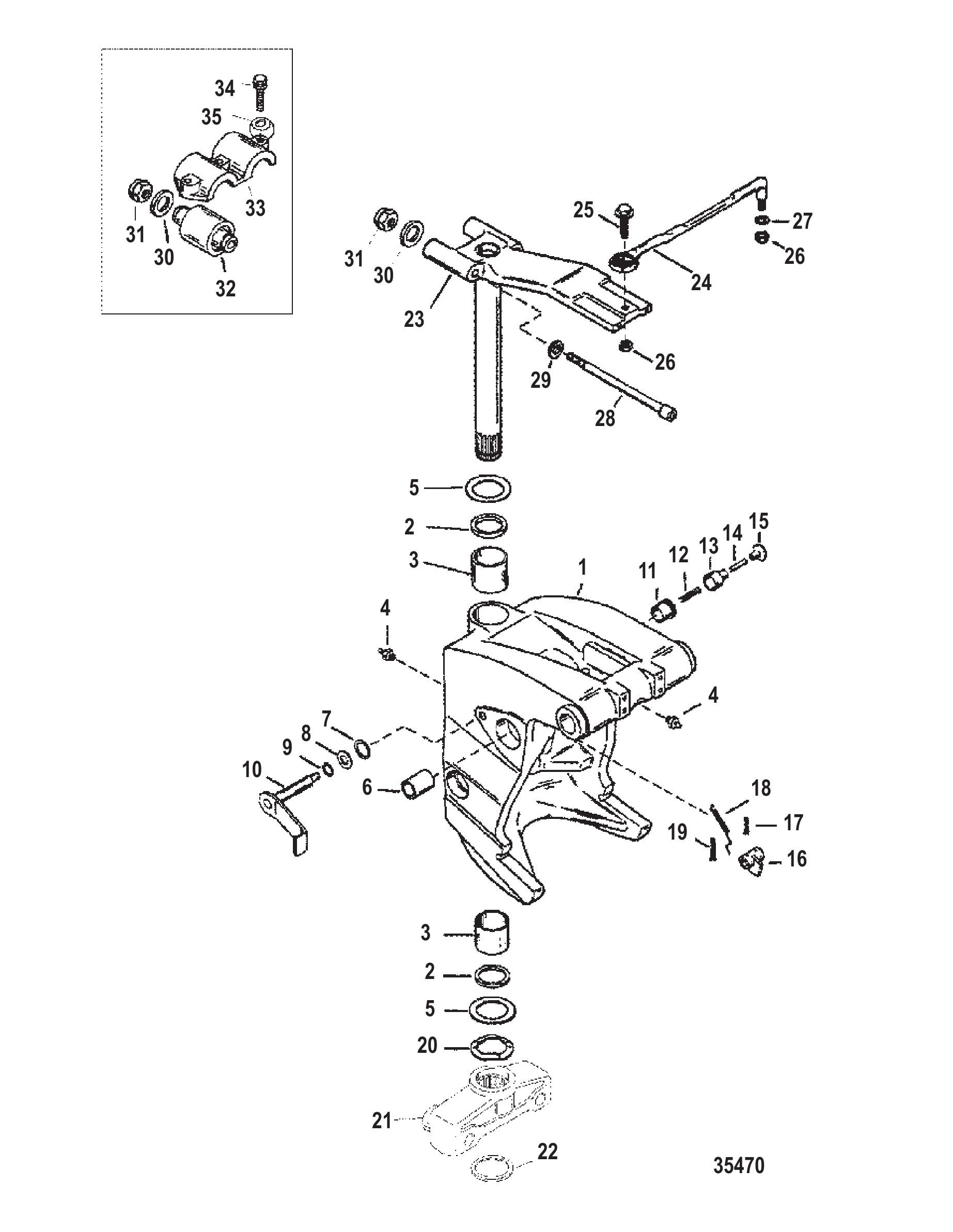Swivel Bracket Heavy Duty